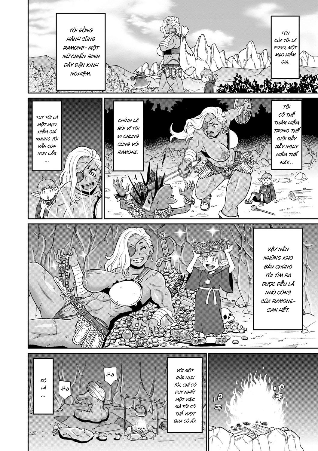 Đọc truyện hentai Rekisen no Onna Senshi to Boku no Tabi - Chap 4