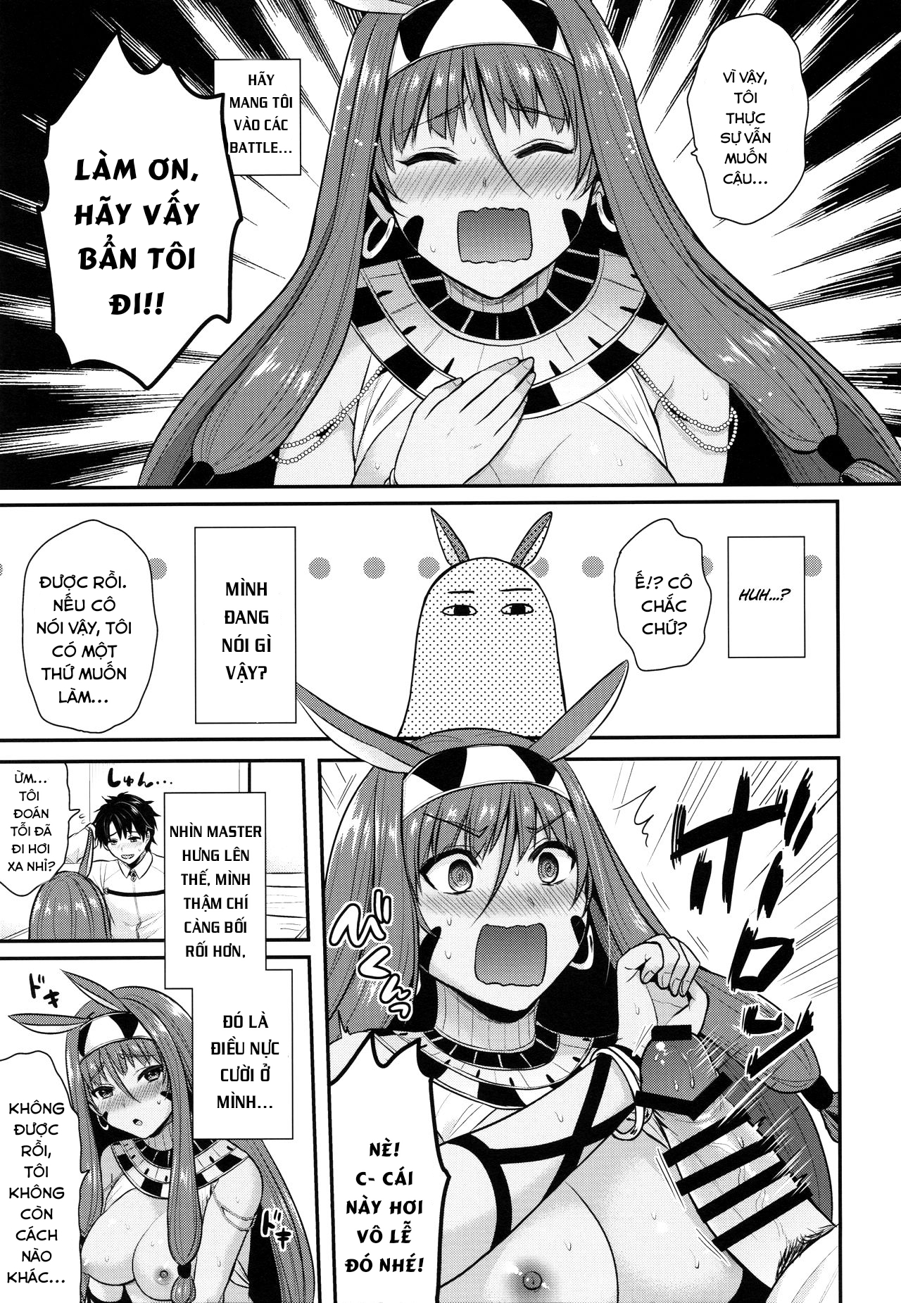 Đọc truyện hentai Nitocris muốn làm chuyện đó với Master. - Oneshot