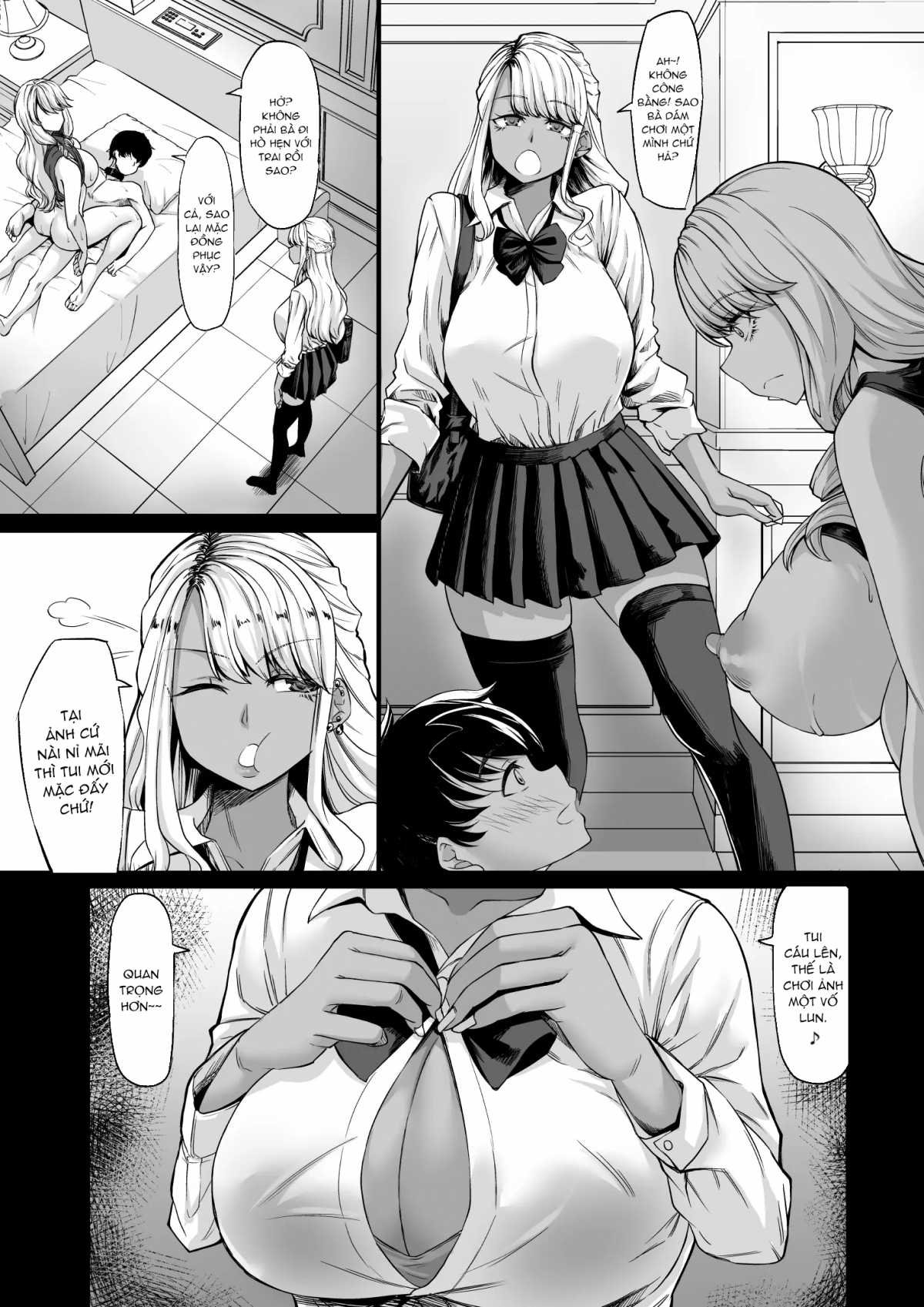 Đọc truyện hentai Từ nô lệ trong công ty trở thành thú cưng cho các en Gyaru - Haihondaikho