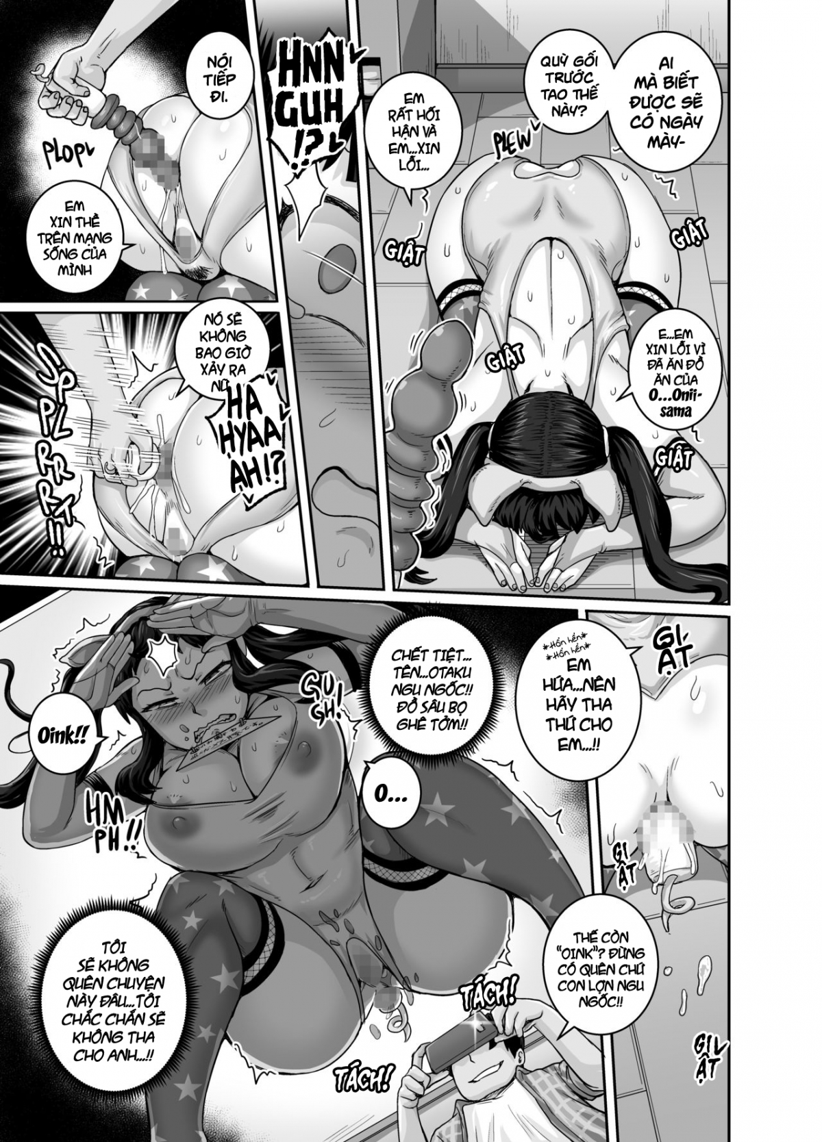 Đọc truyện hentai Em gái(kế) phiền toái cần phải được dạy dỗ!! - Chap 2: Kẻ trộm pudding cần phải bị trừng phạt!!