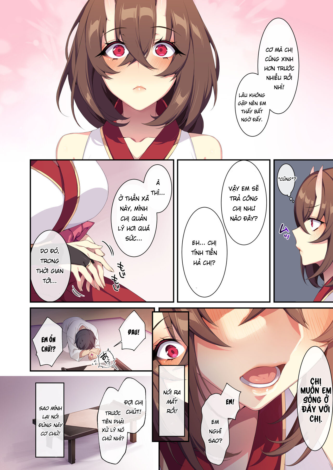 Đọc truyện hentai Tuyết nữ nứnglul và chiếc nhẫn bị nguyển rủa 2 - Chap 1 Địt em vu nữ quỷ