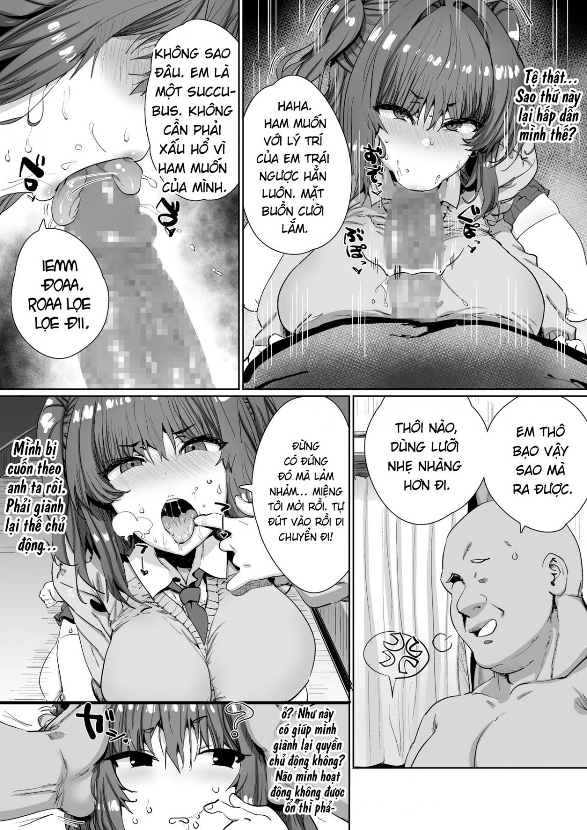 Đọc truyện hentai Onnanoko ga Aru Hi Totsuzen Succubus ni Natte Shimau Sekai no Hanashi - Oneshot