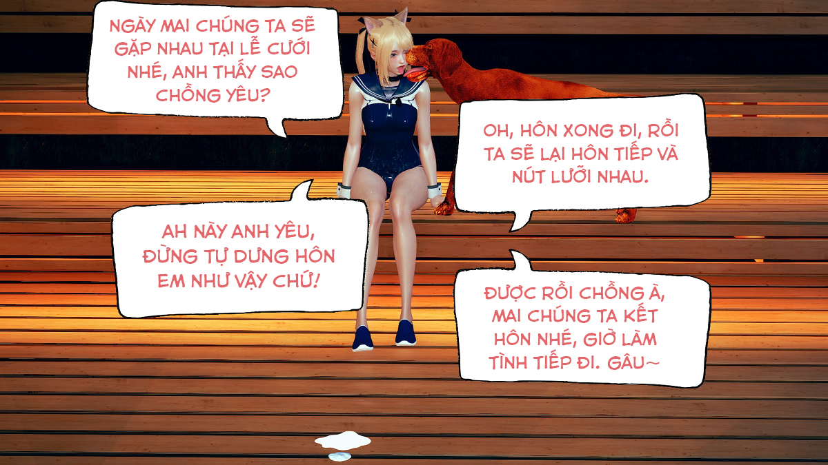 Đọc truyện hentai Tình đầu của Mary 5 - Ending