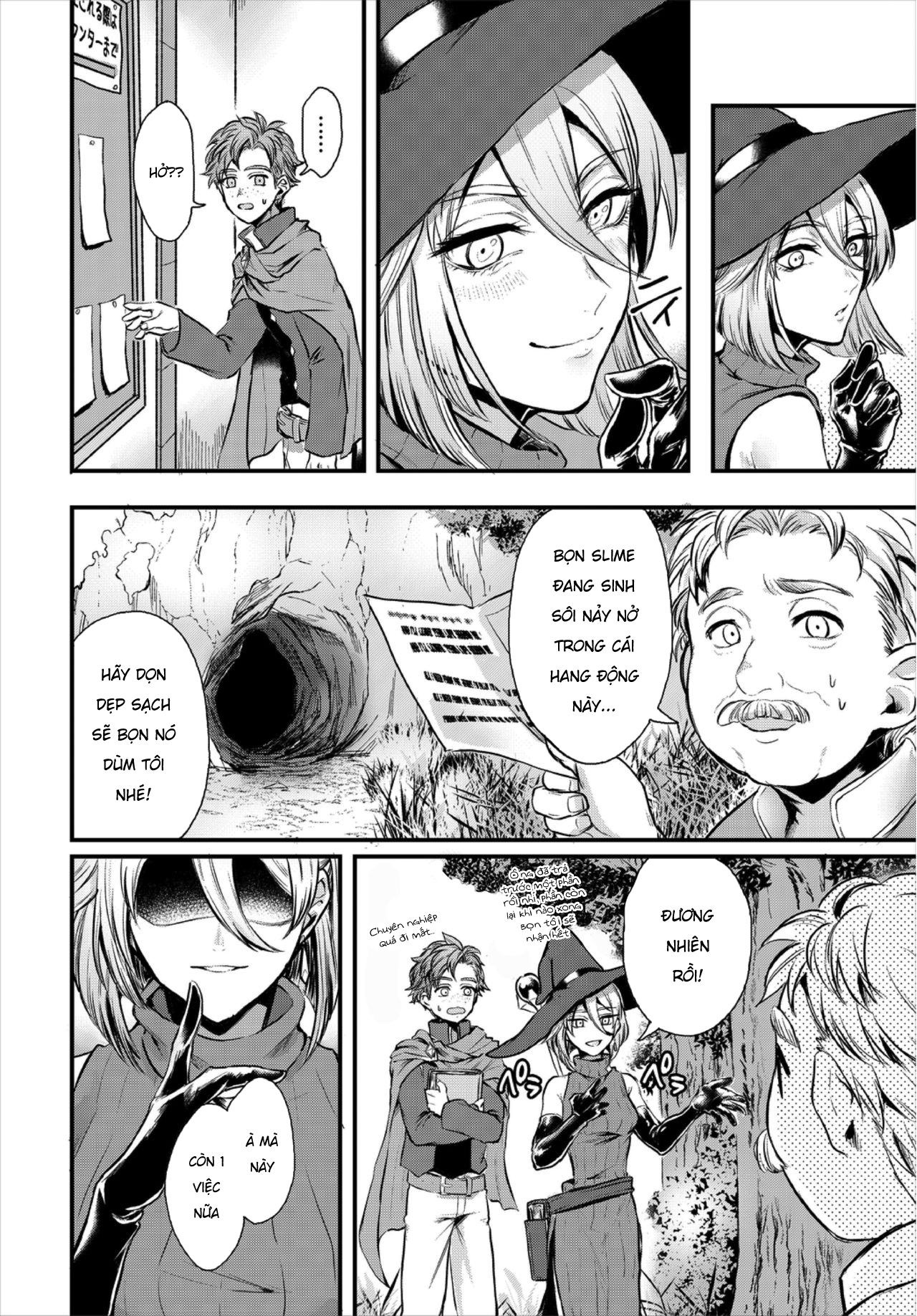 Đọc truyện hentai Cuộc săn slime cùng chị gái quyến rũ - Oneshot