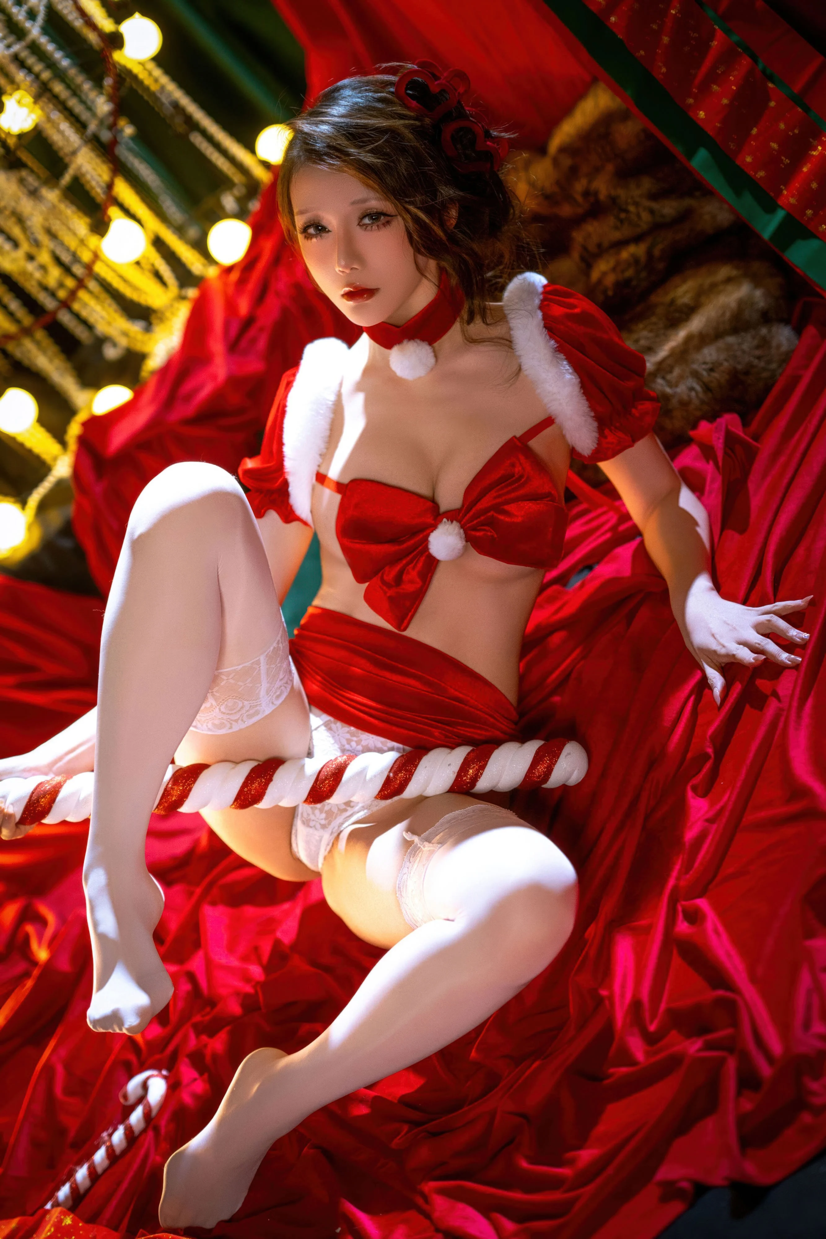 Đọc truyện hentai Tuyển tập Albums siêu phẩm Cosplay - Chap 1340 - Starry Night's 2025 Christmas Plan