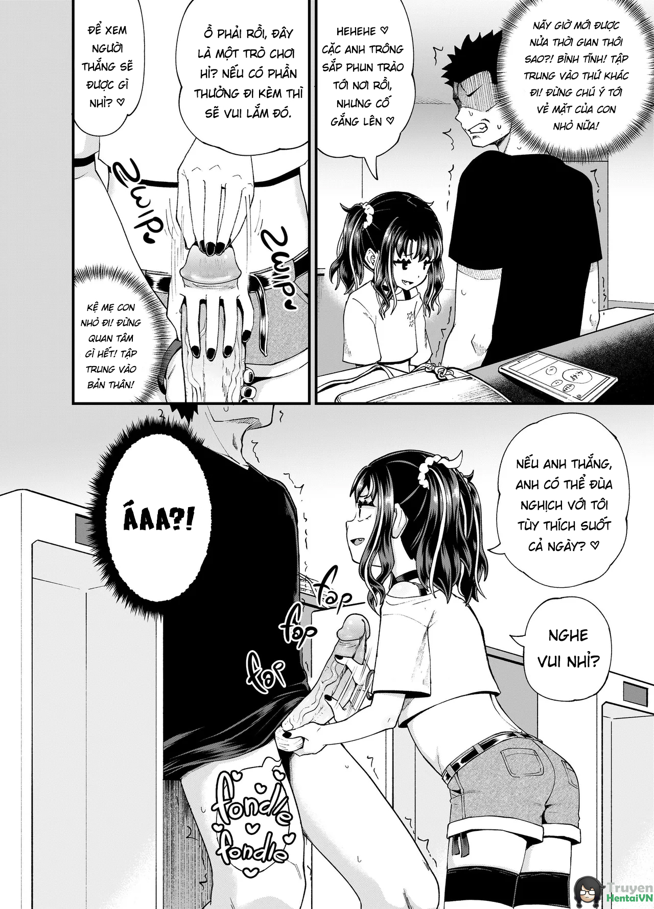 Đọc truyện hentai Uwa, Mesugaki Tsuyoi! | Crap, This Mesugaki's Too Powerful! - Oneshot