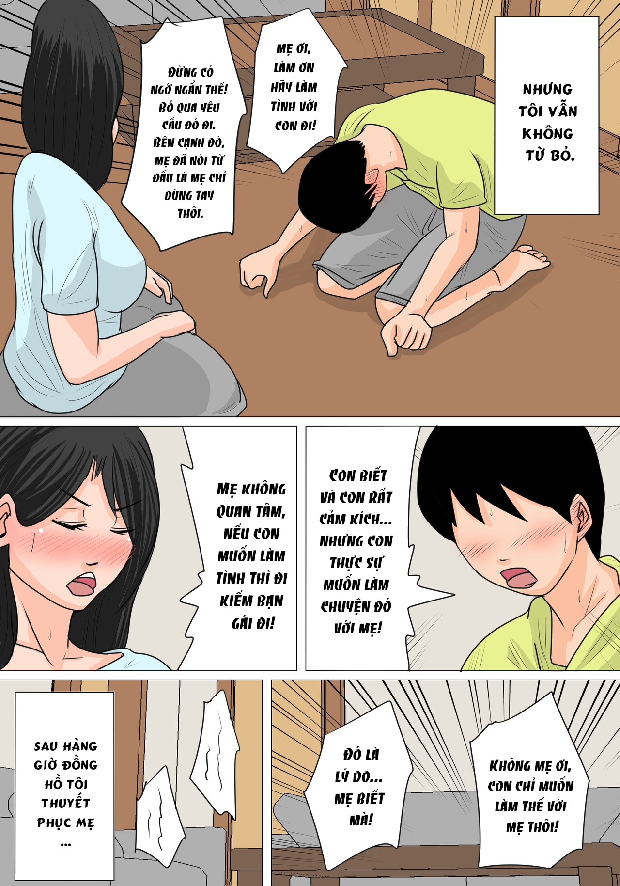 Đọc truyện hentai Tonight Mom gets me off! - Oneshot