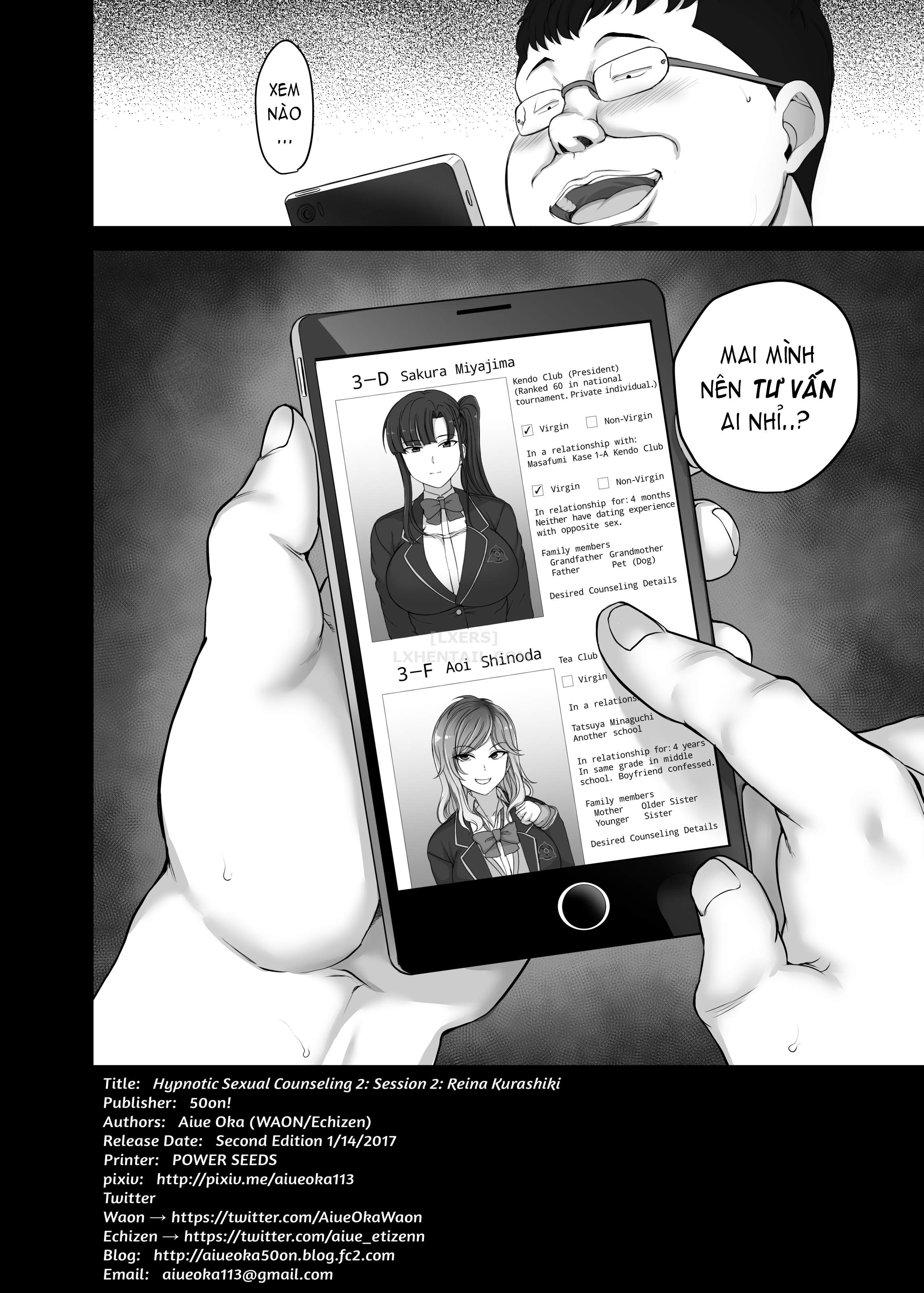 Đọc truyện hentai Hypnotic Sexual Counseling - Chap 2