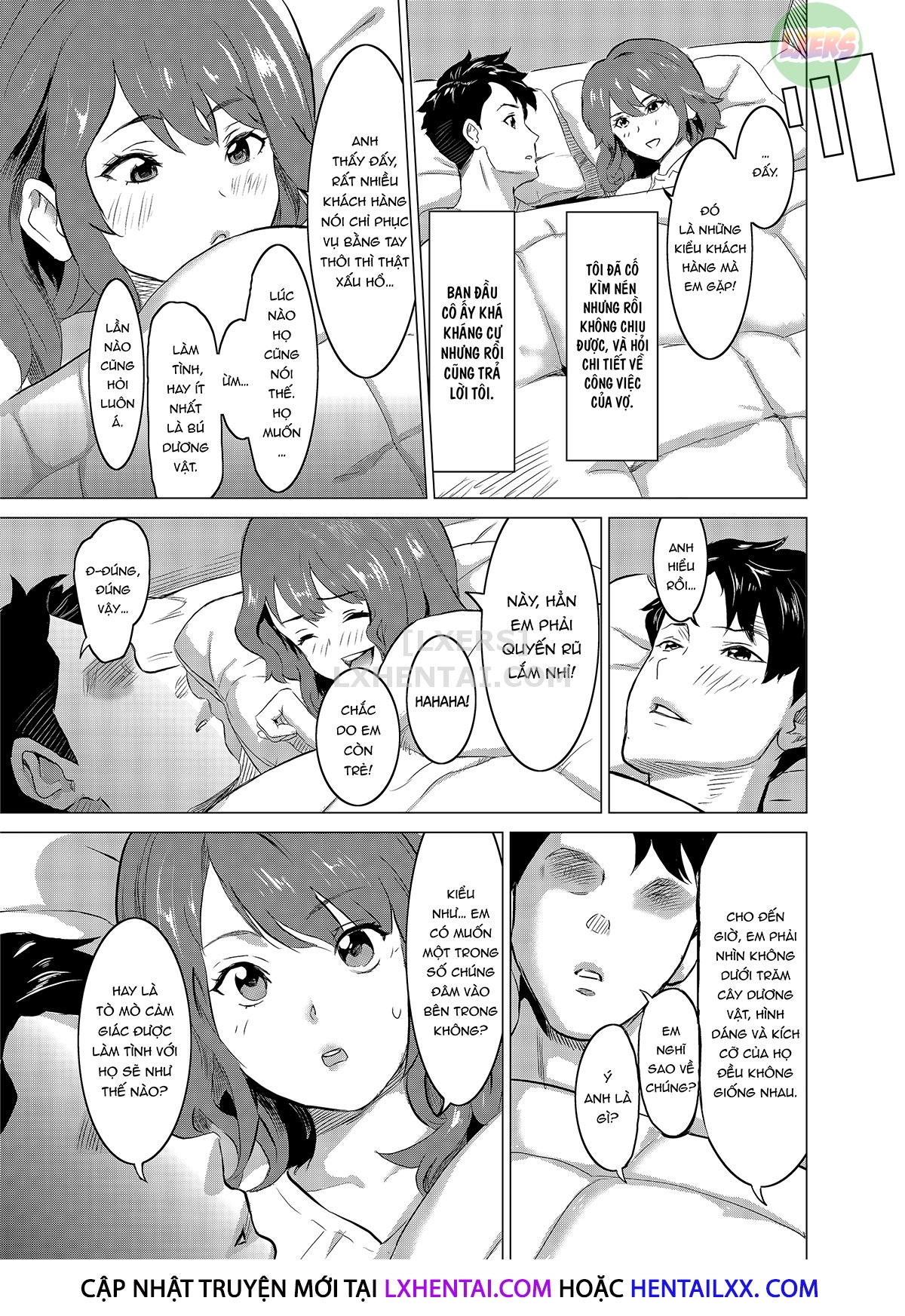 Đọc truyện hentai Tôi bắt vợ làm việc tại nhà thổ - Chap 1