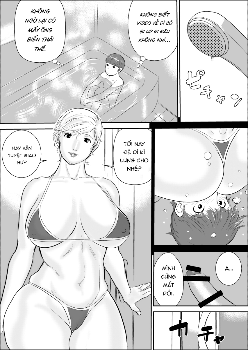 Đọc truyện hentai Kỳ nghỉ hè ngọt ngào của tôi và dì - Oneshot.