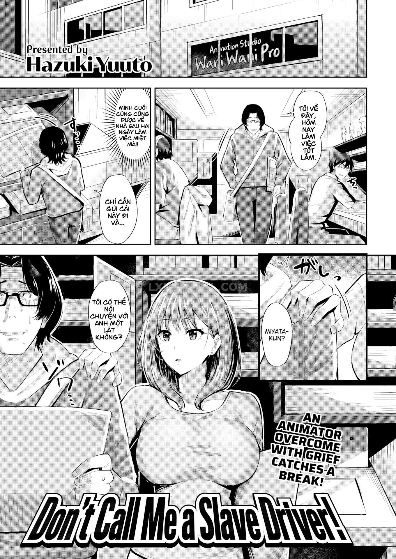 Đọc truyện hentai Don’t Call Me a Slave Driver!! - Oneshot