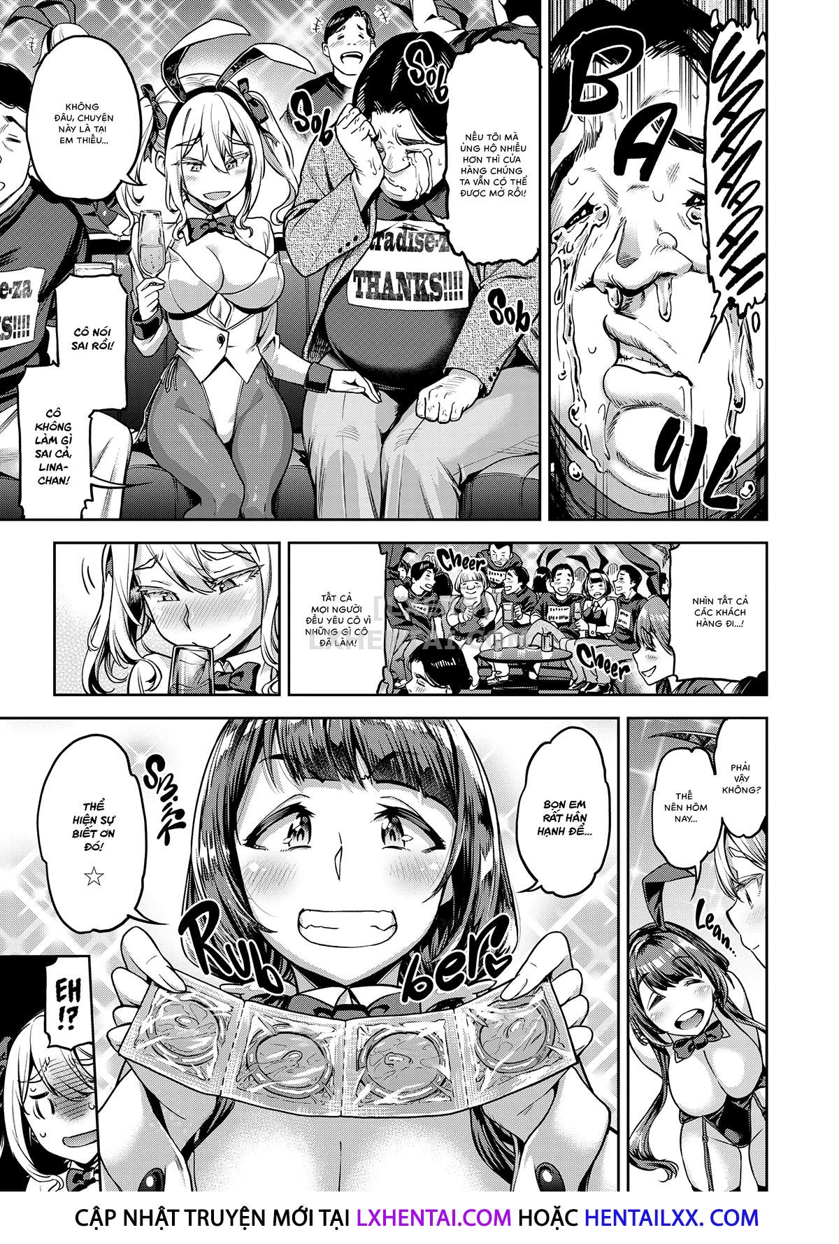 Đọc truyện hentai Holesome Gals!!! - Chap 5 - Going Nuts Over Paradise-za!!!