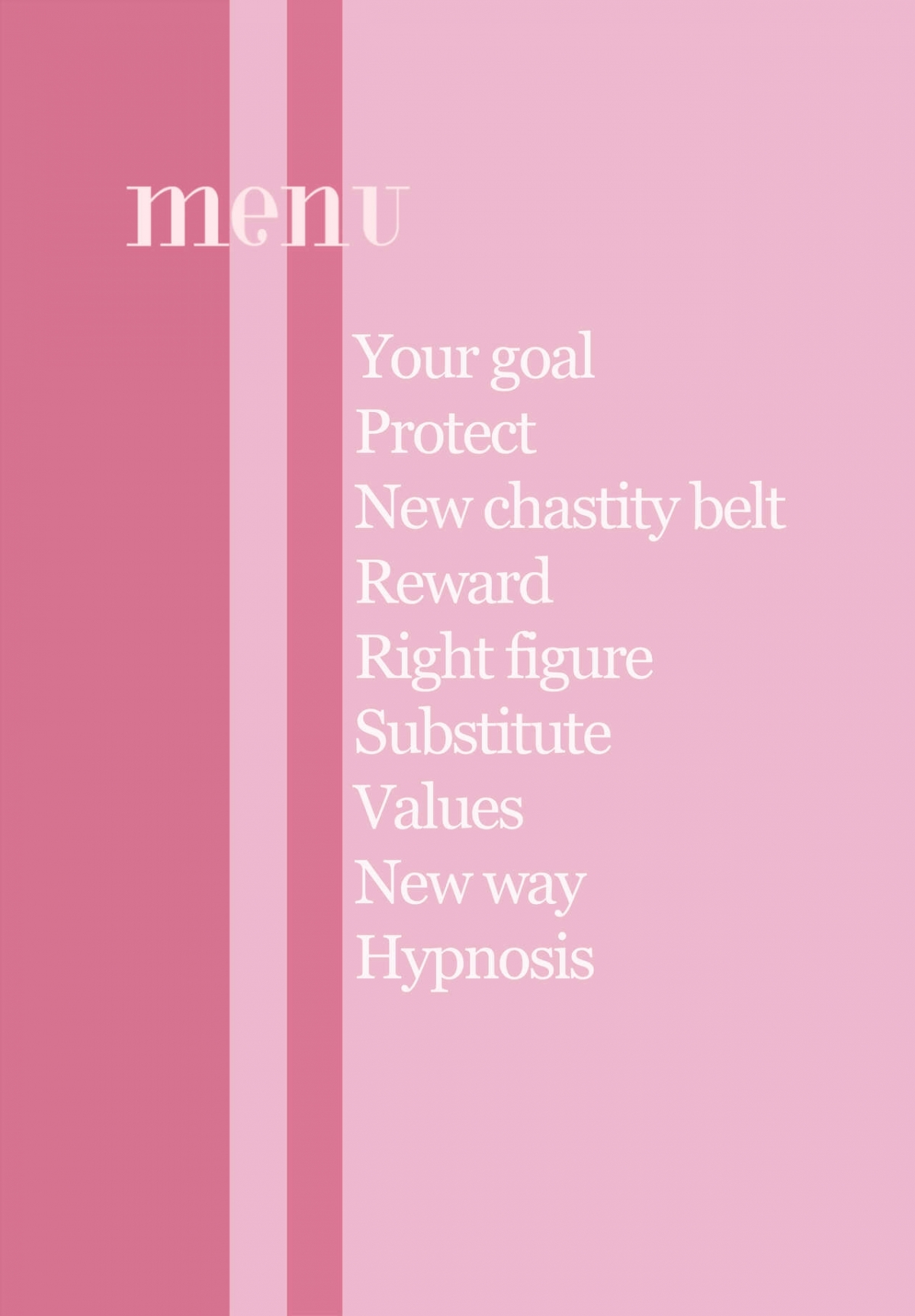 Đọc truyện hentai SISSY A LA CARTE 30 - Oneshot