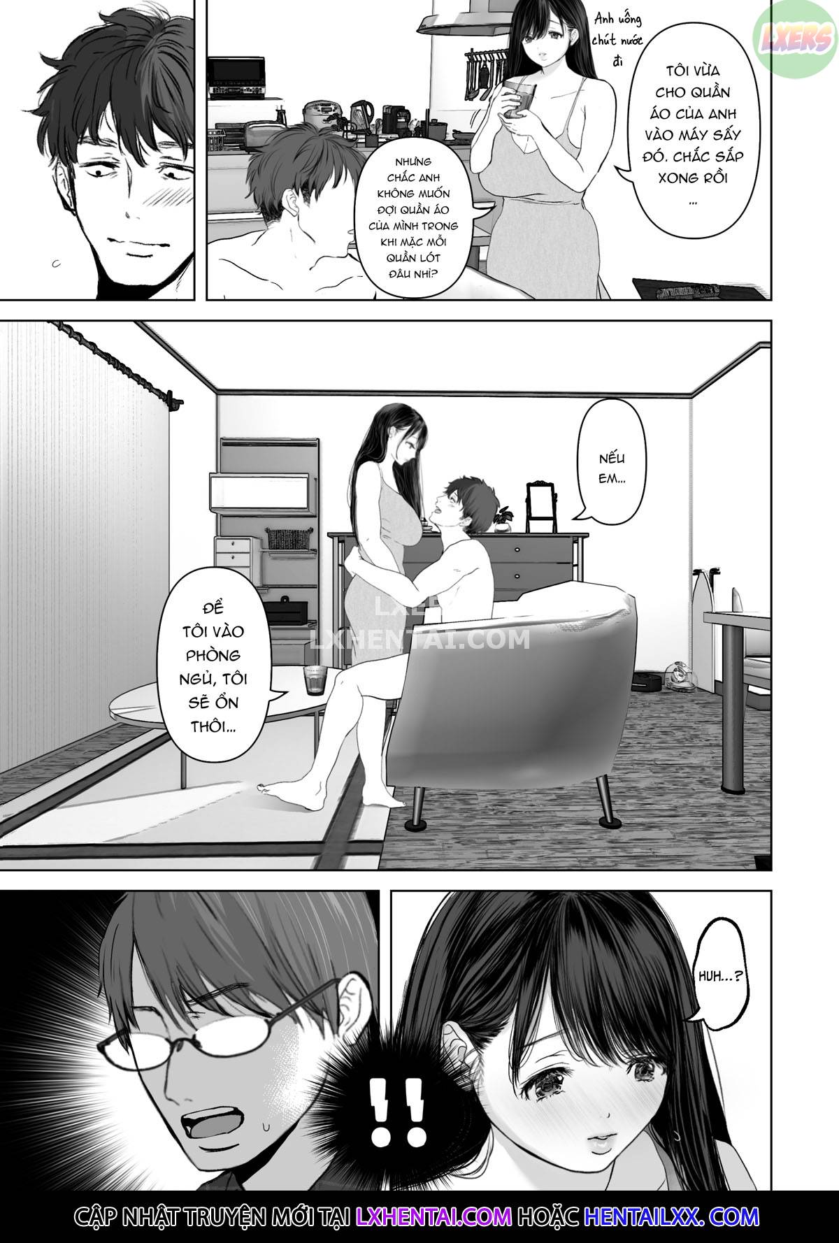 Đọc truyện hentai Mọi điều là vì anh - Chap 3.2