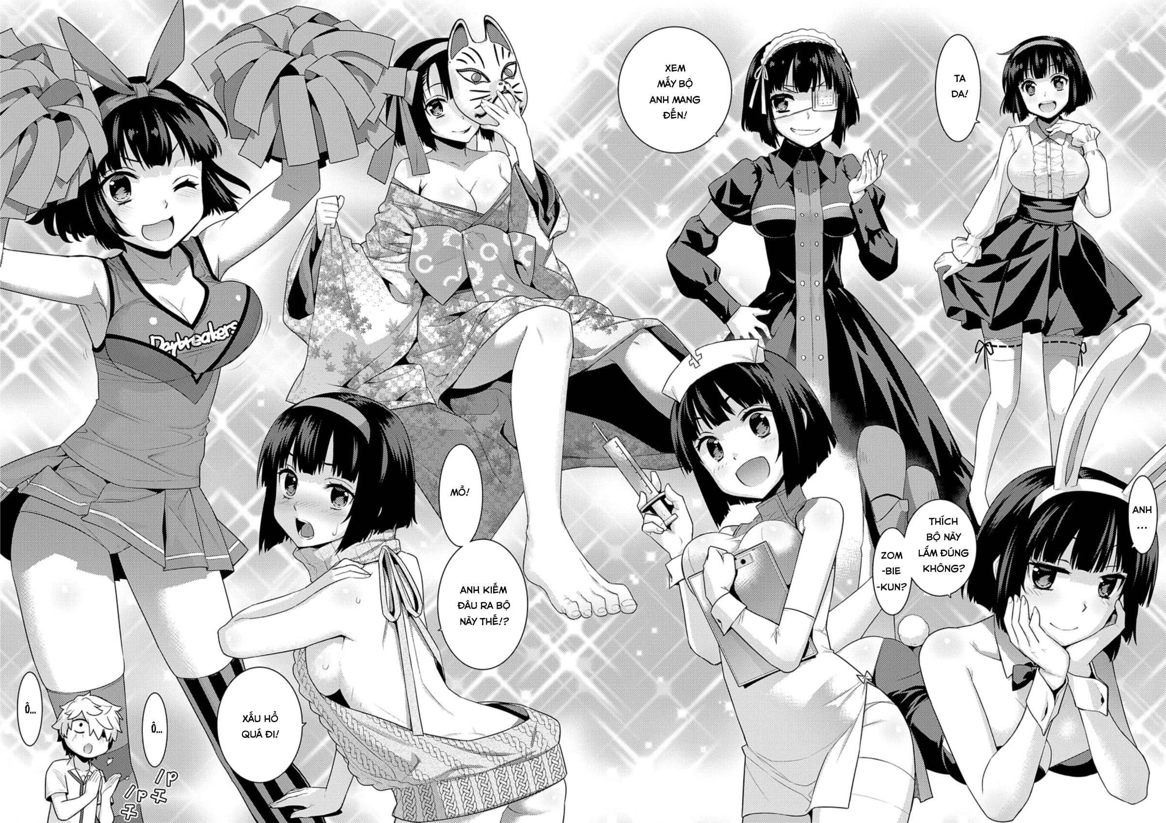 Đọc truyện hentai Zombie No Hanayome - Oneshot