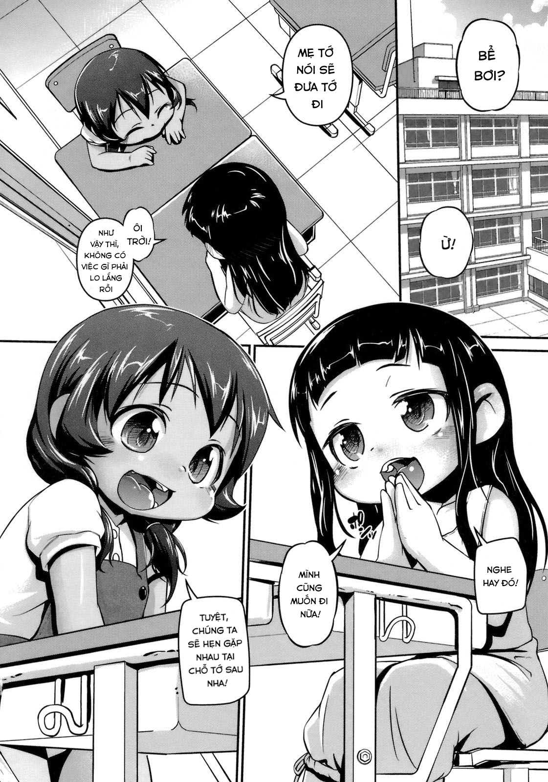 Đọc truyện hentai Let's Go To The Pool! - Oneshot