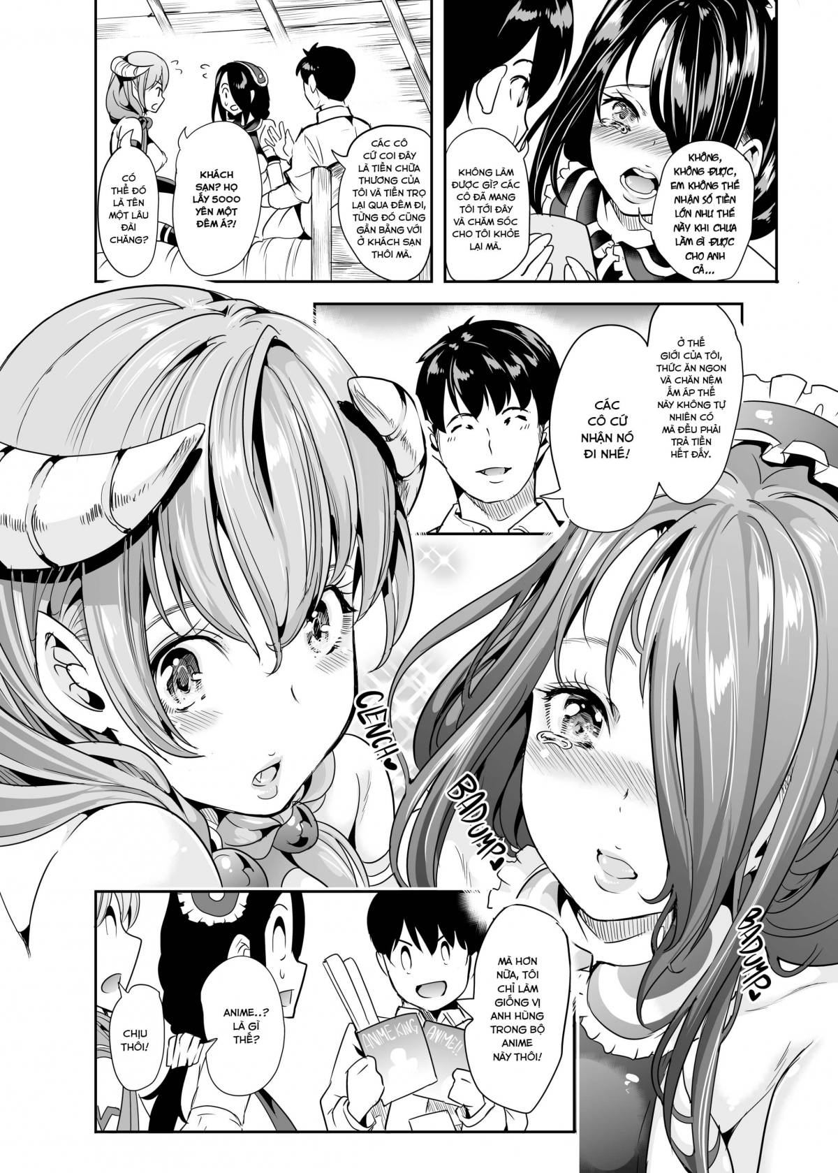 Đọc truyện hentai Dàn Harem tại dị giới - Chap 1