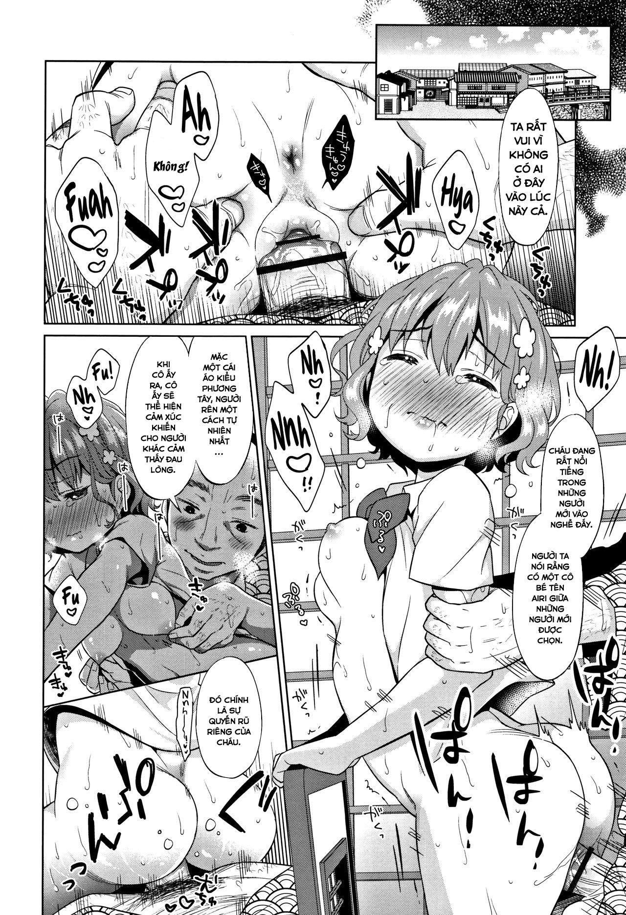 Đọc truyện hentai Heisei JC in Meiji Yobaimura - Chap 2.1