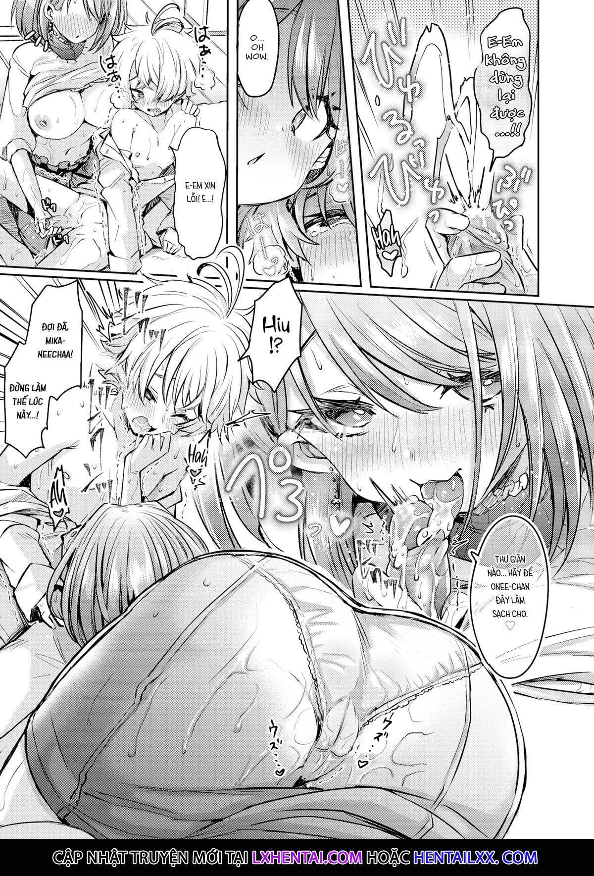 Đọc truyện hentai Mika-neechan & Chiaki-kun - Oneshot