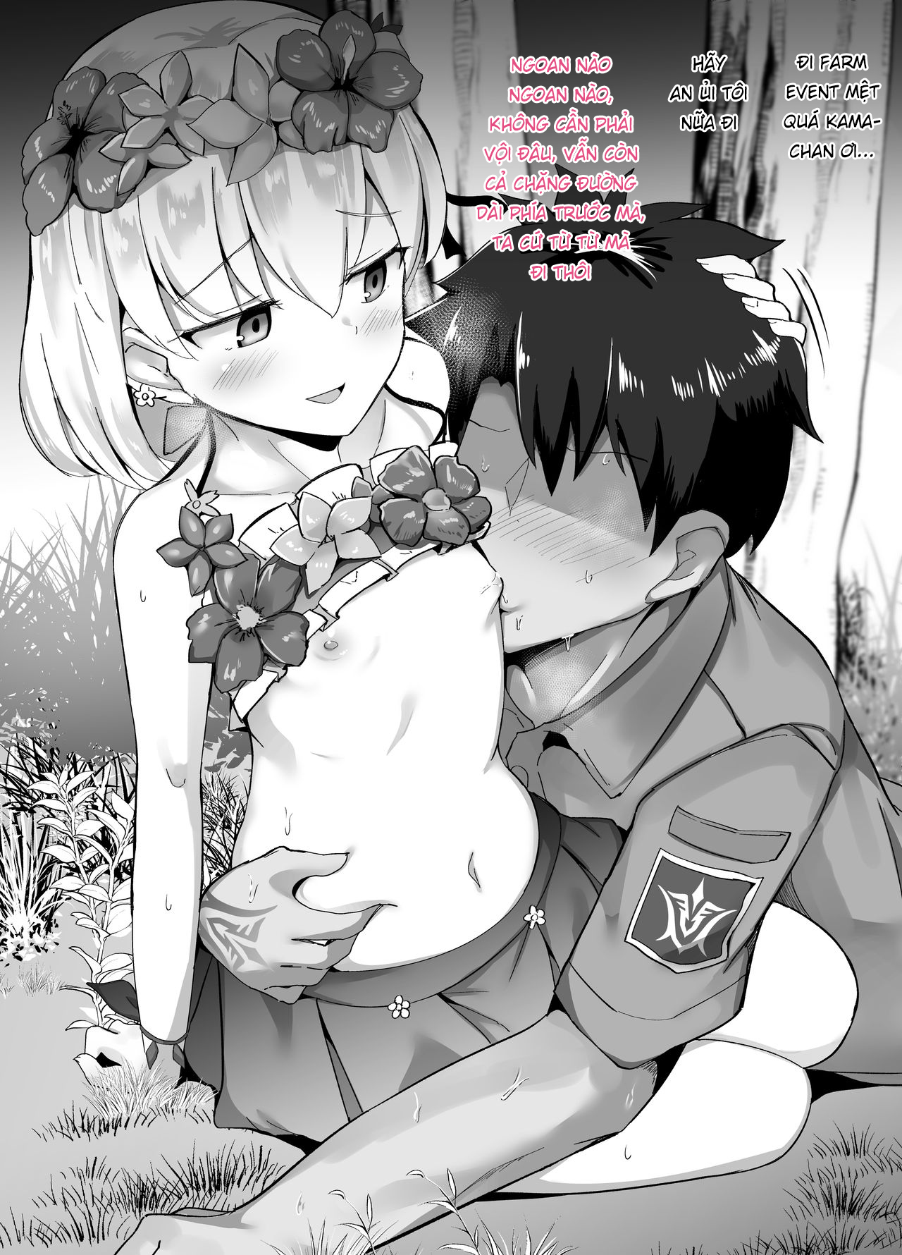 Đọc truyện hentai Đi farm event hè cùng Kama-chan - Oneshot