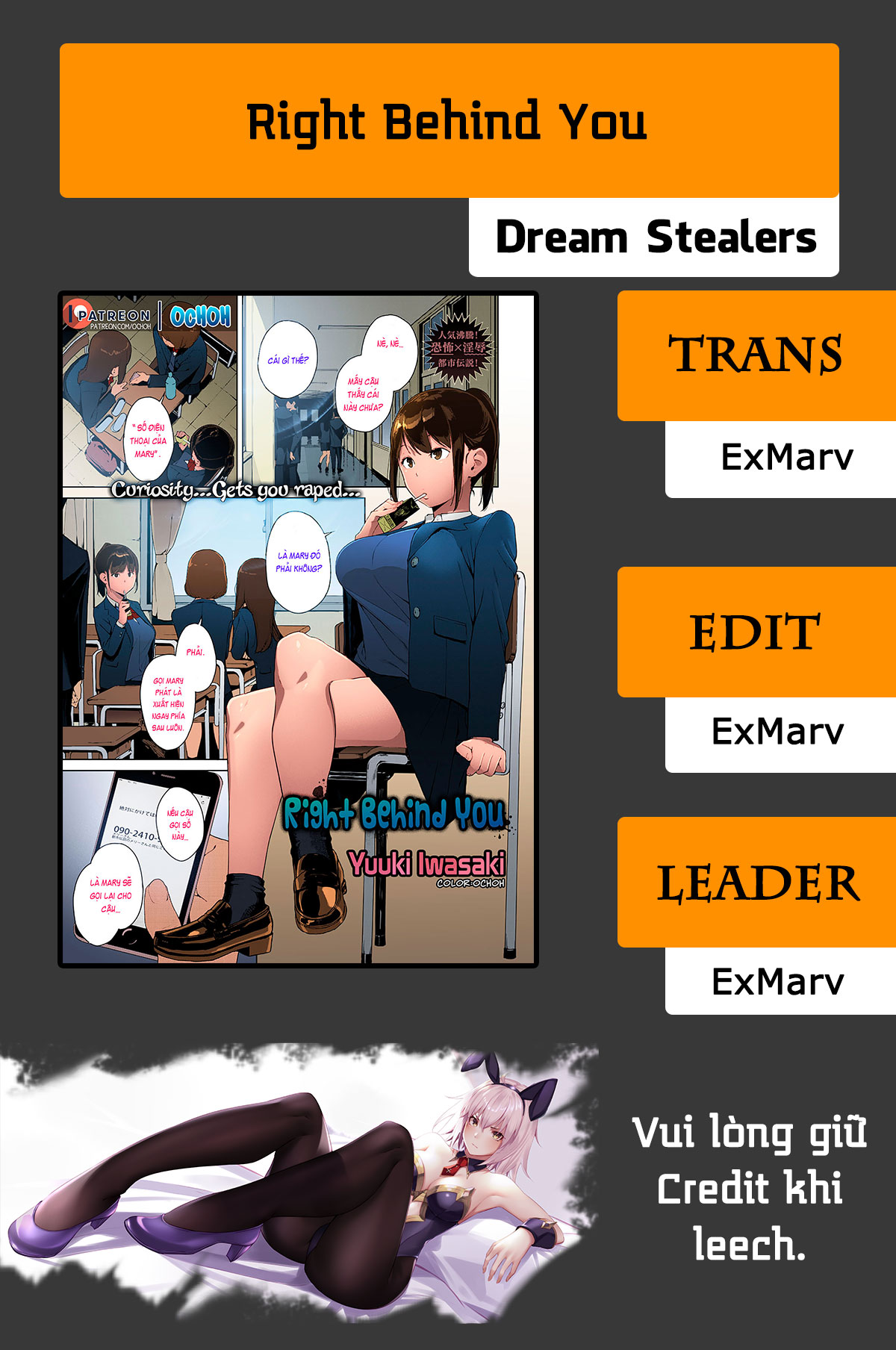 Đọc truyện hentai Right Behind You - Color Ver - OneShot