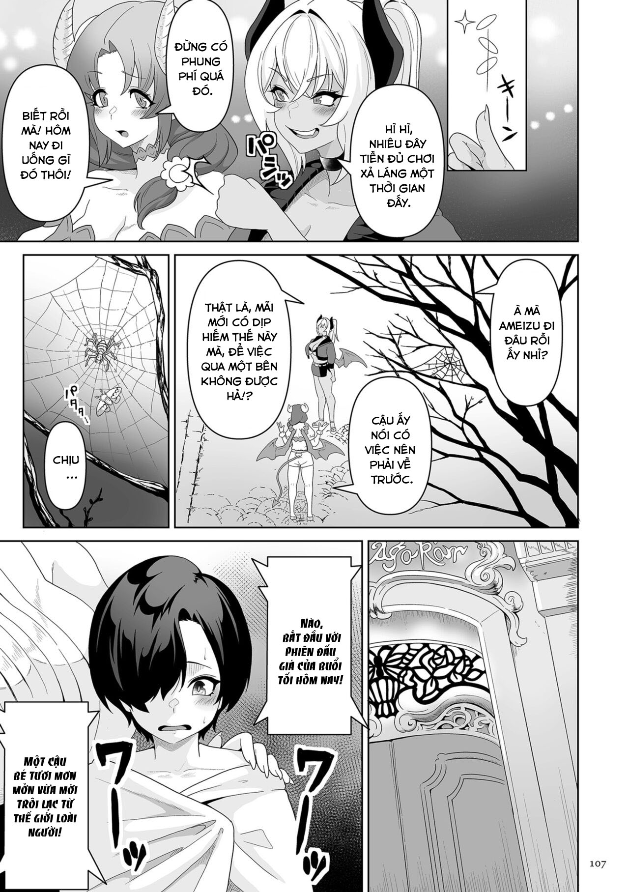 Đọc truyện hentai Vương quốc Succubus thèm bú - Chap 4