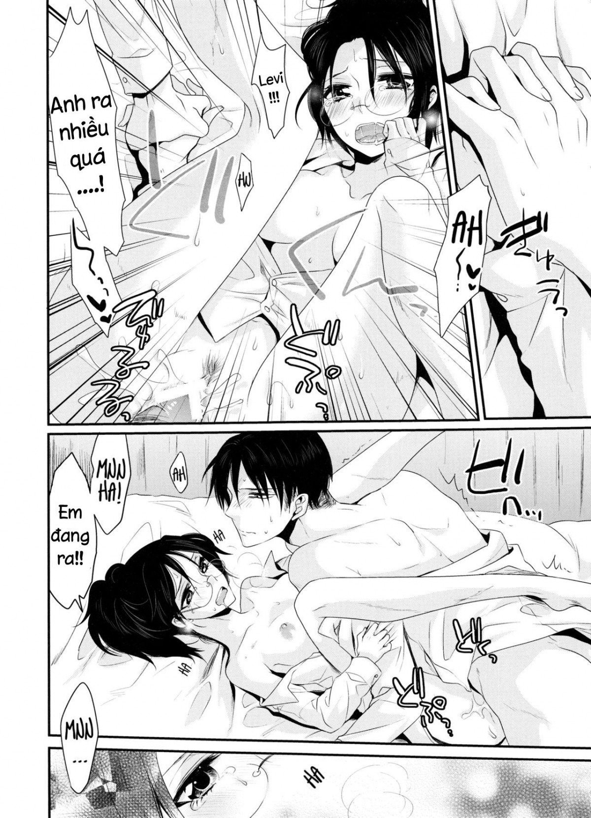 Đọc truyện hentai Kiss me once again (Shingeki no Kyojin) - Chap 2