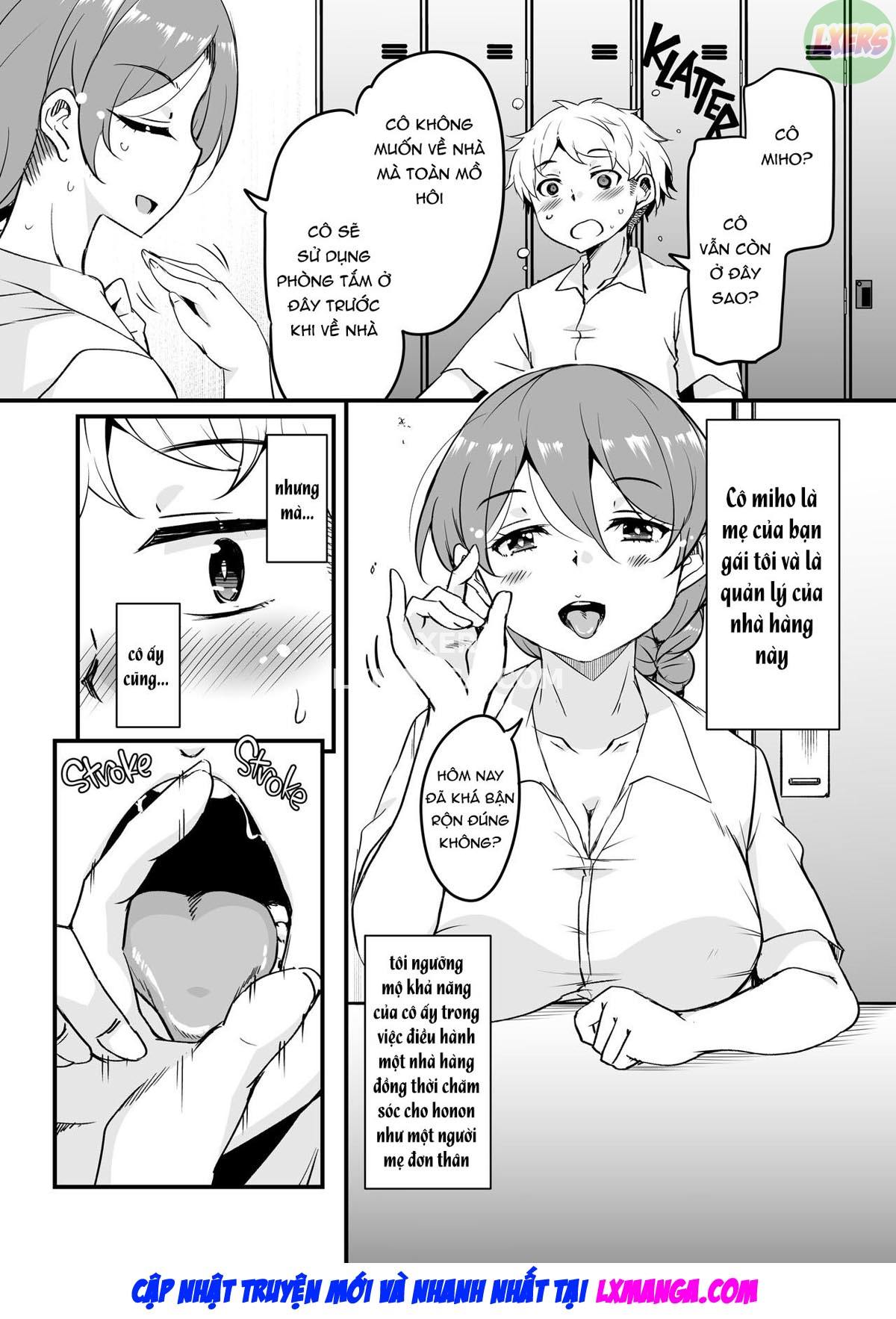 Đọc truyện hentai Người phụ nữ đã có chồng quản lý cửa hàng ~Tôi sẽ mượn bạn trai của con gái tôi~ - Chap 1