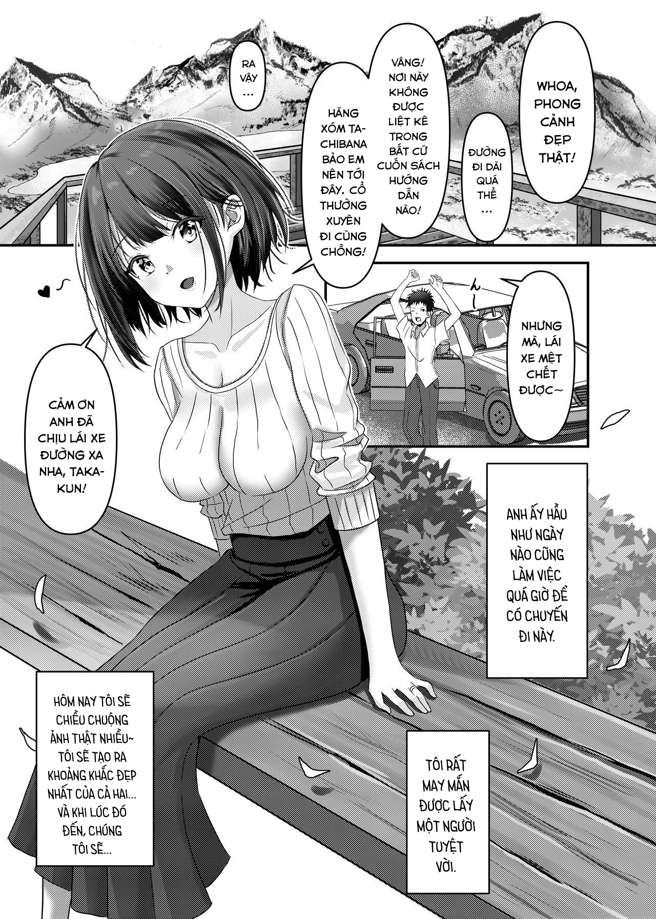 Đọc truyện hentai Hitozuma Shiori ga Onsen Ryokou de NTRta Hi - Oneshot