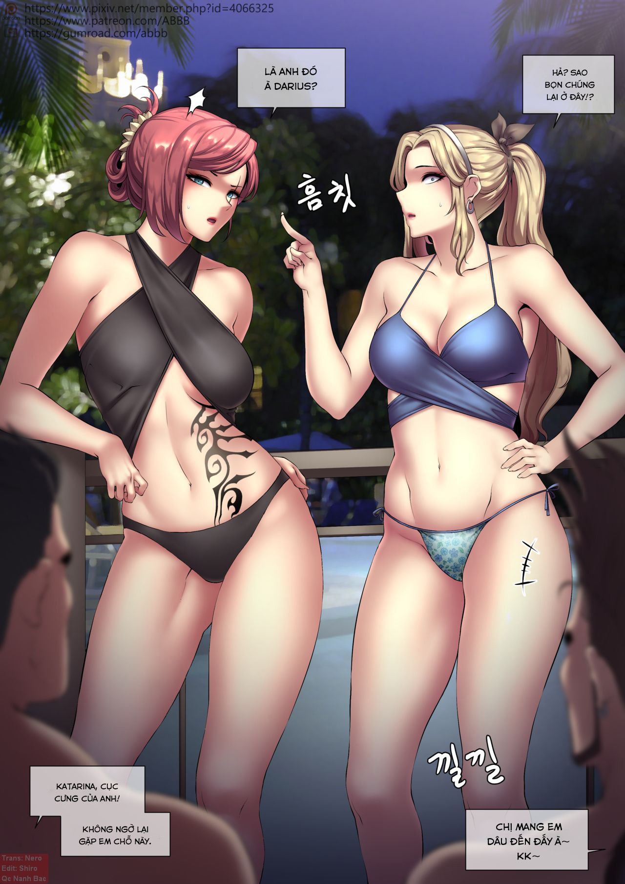 Đọc truyện hentai Lux&Katarina - Oneshot