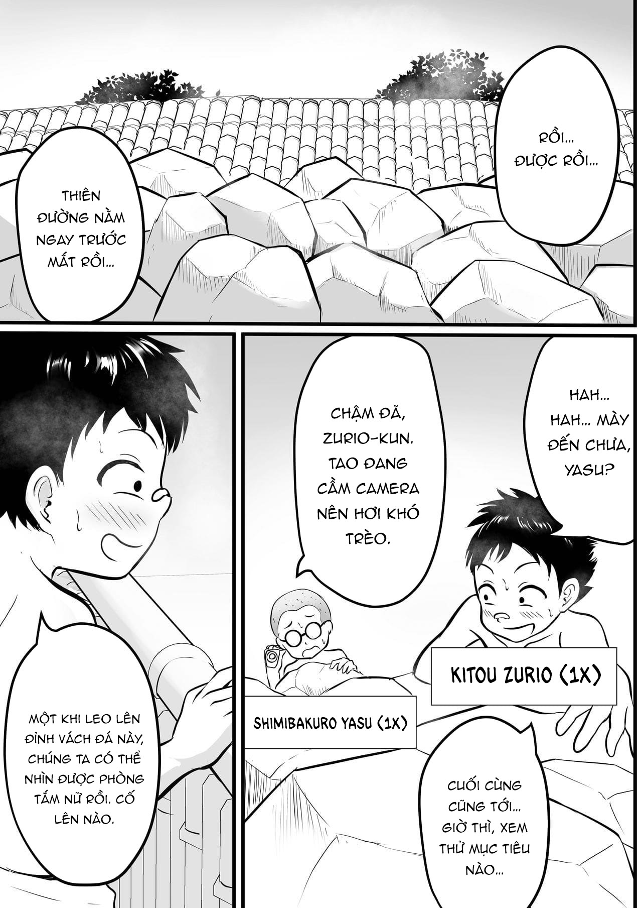 Đọc truyện hentai The Hot Springs Inn Fap Material Gathering Mission! - Oneshot