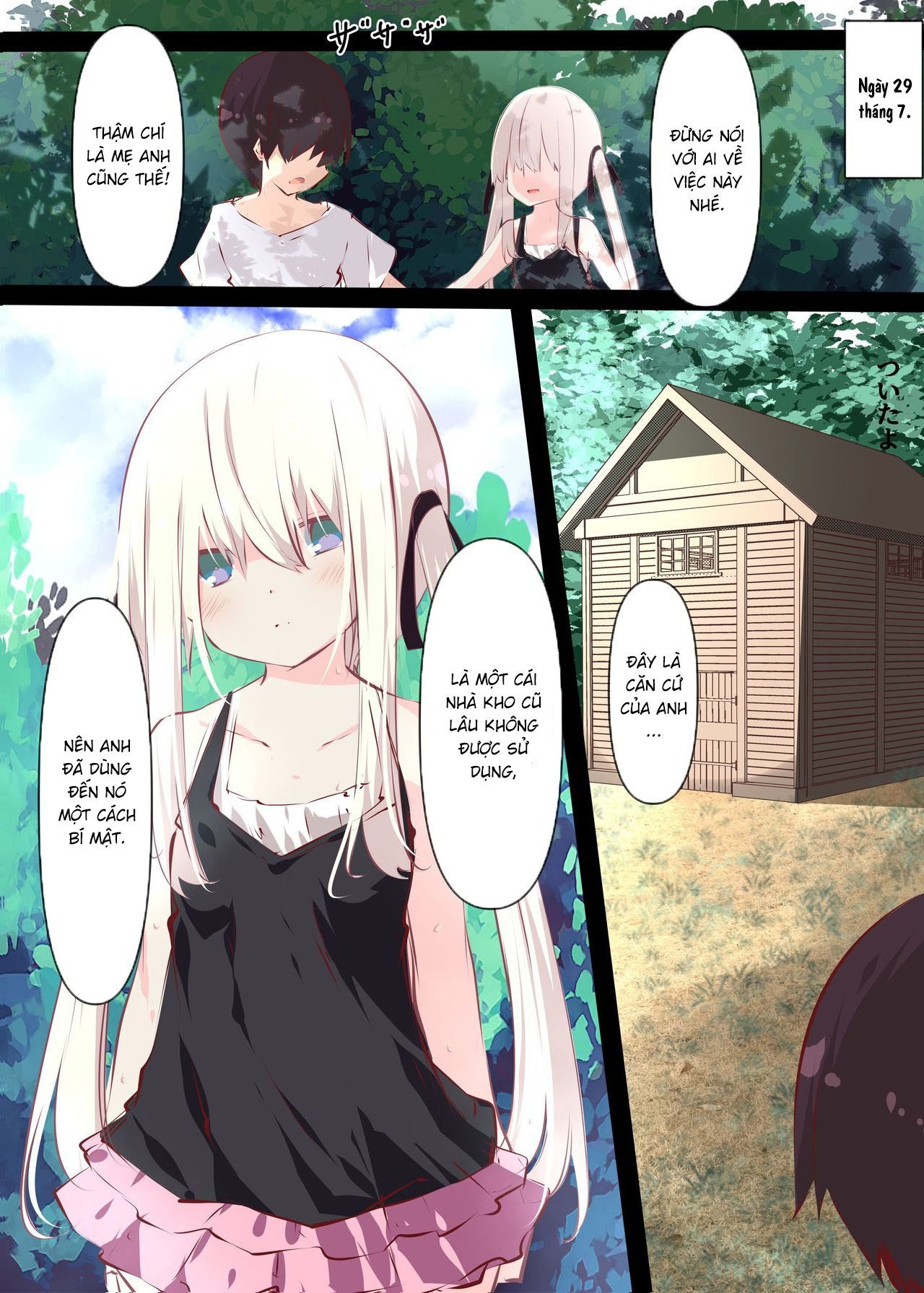 Đọc truyện hentai Natsuyasumi dakara Muteikou na Itoko ni Chinko Ireru Hanashi - Chap 2