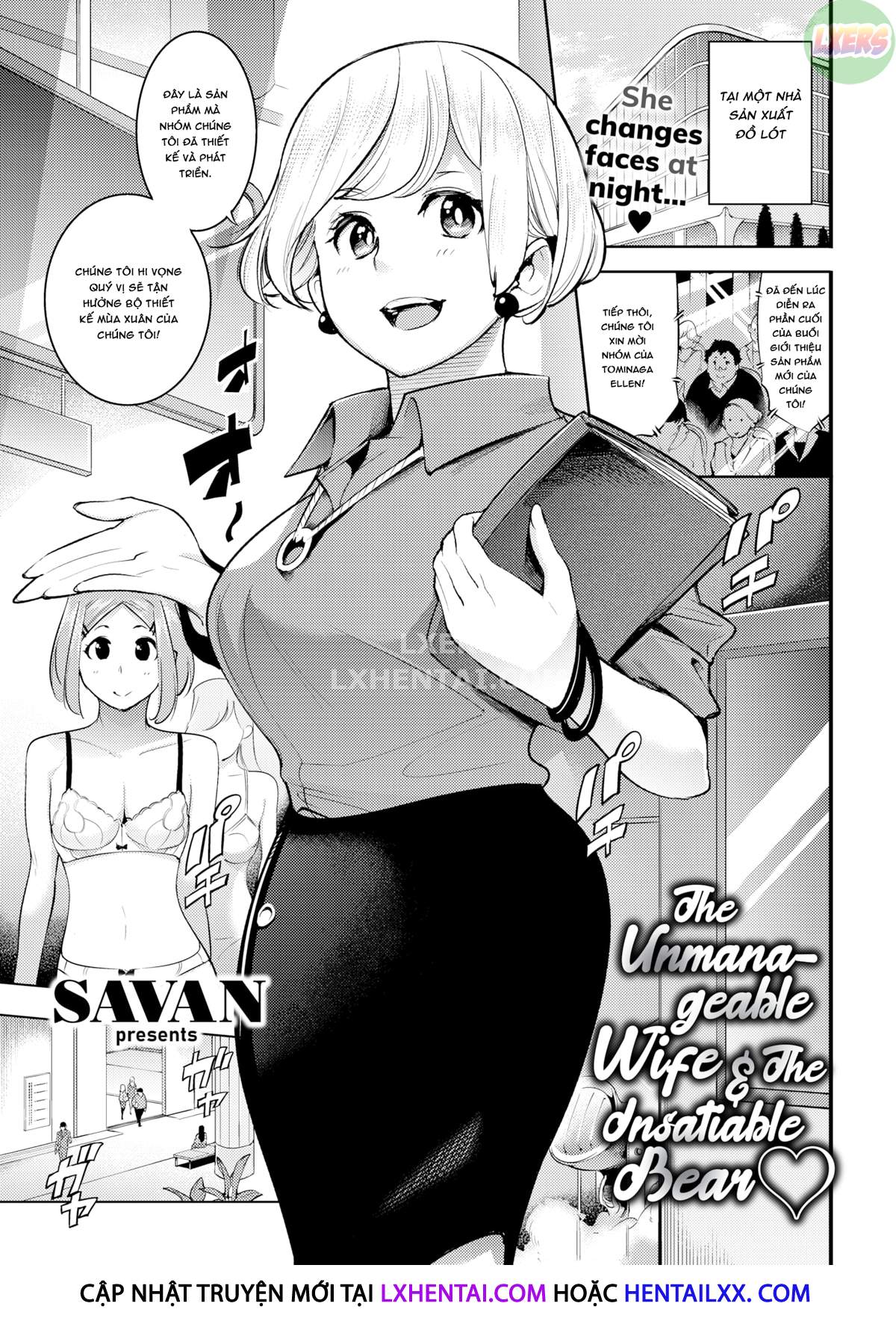 Đọc truyện hentai Vợ tôi là nhà thiết kế đồ lót - Oneshot