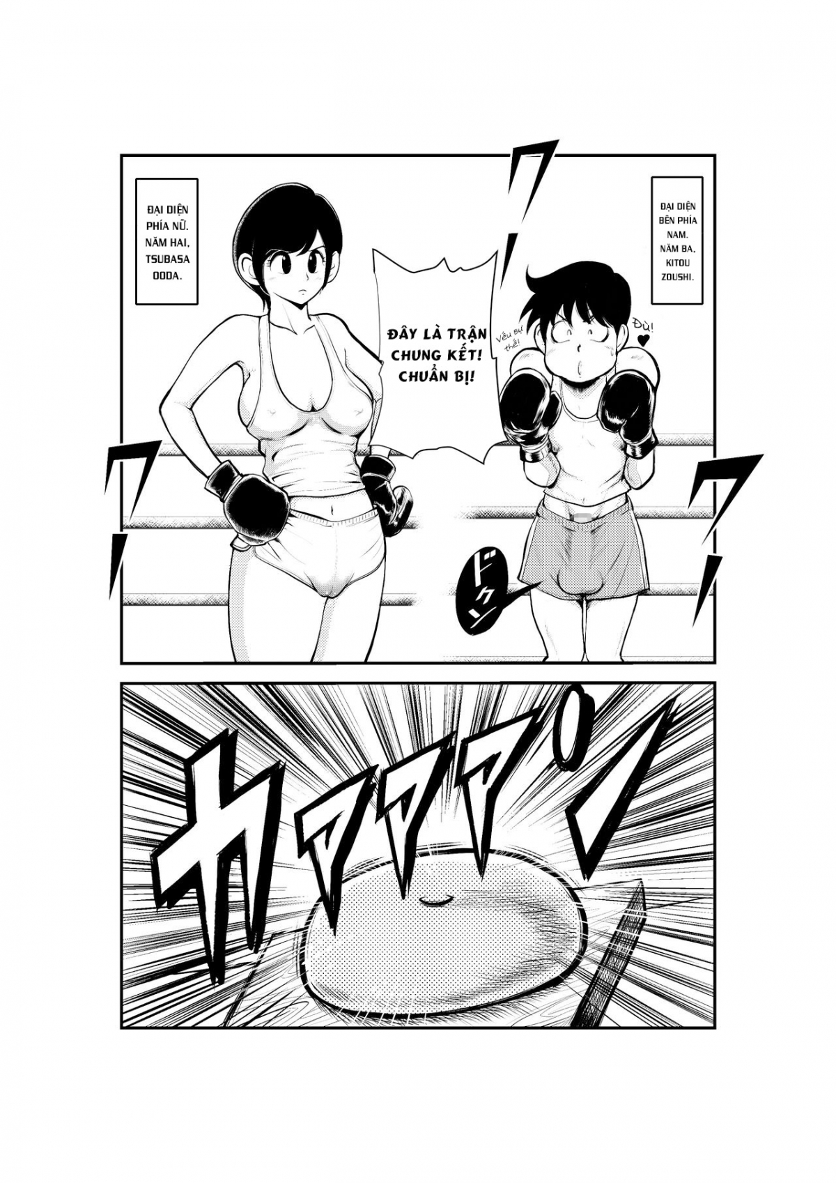 Đọc truyện hentai Meo Taikou Boxing - Oneshot