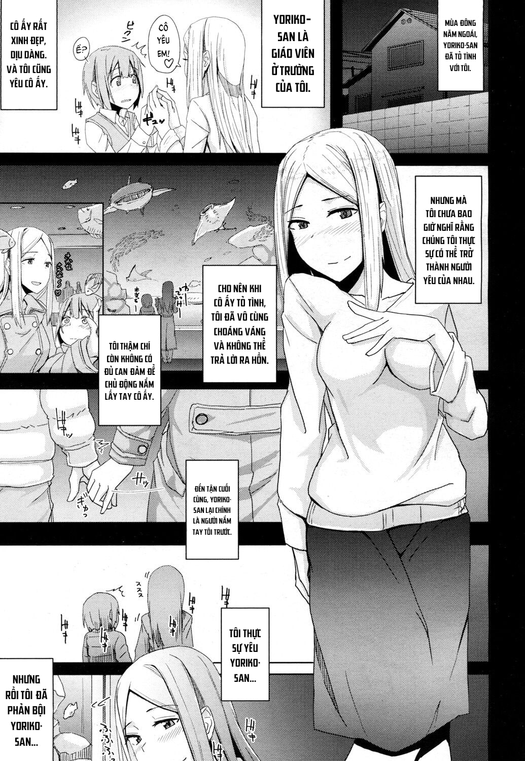 Đọc truyện hentai Boy bị chị gái của bạn gái lớn hơn đụ - Oneshot