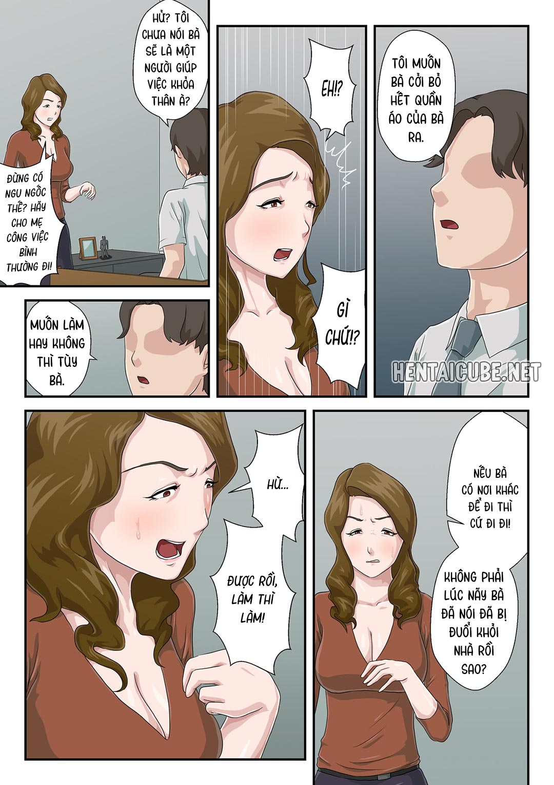 Đọc truyện hentai Biến mẹ thành người nội trợ khỏa thân - Chap 1