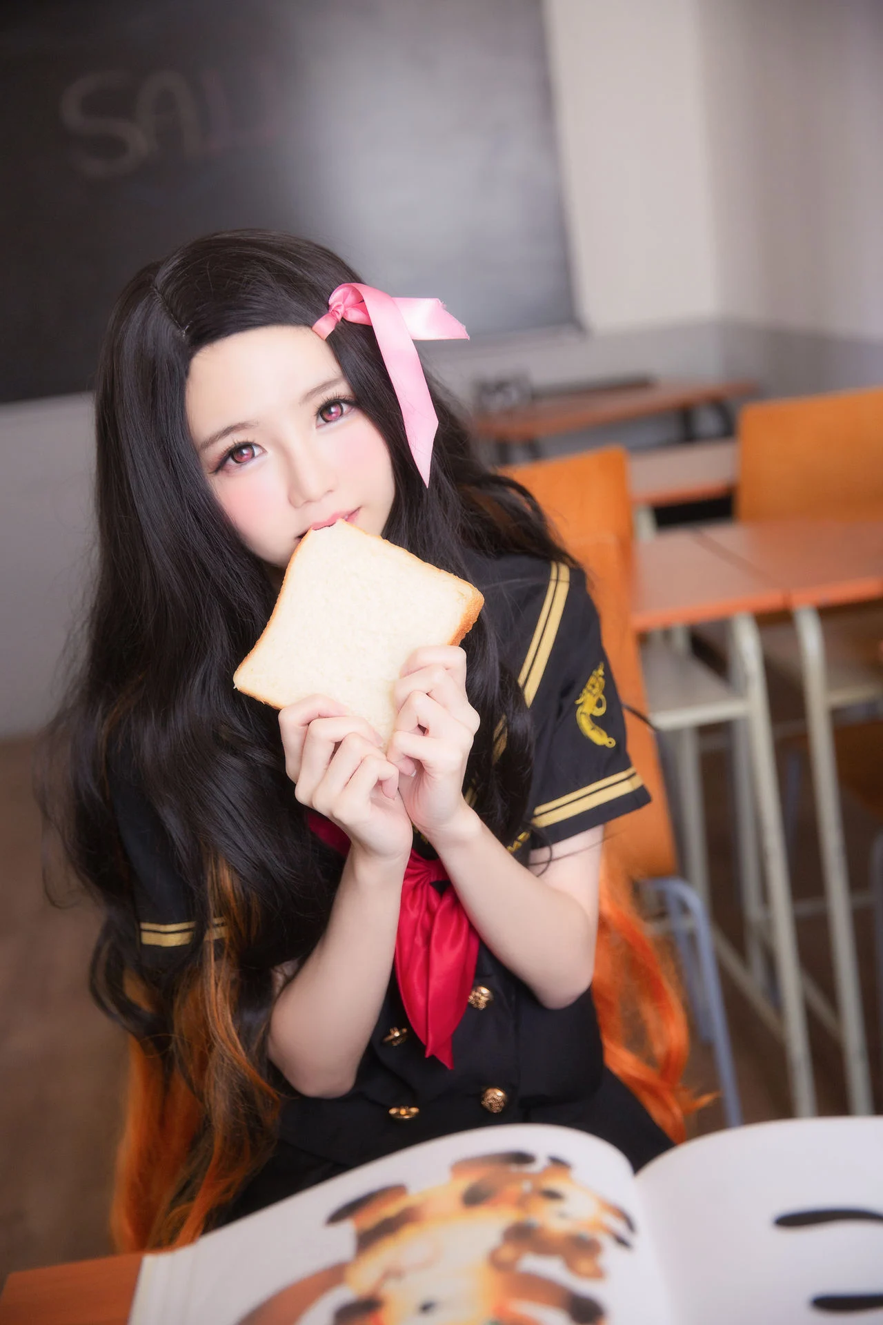 Đọc truyện hentai Tuyển tập Albums siêu phẩm Cosplay - Chap 639 - Sally Dorasnow – Nezuko School