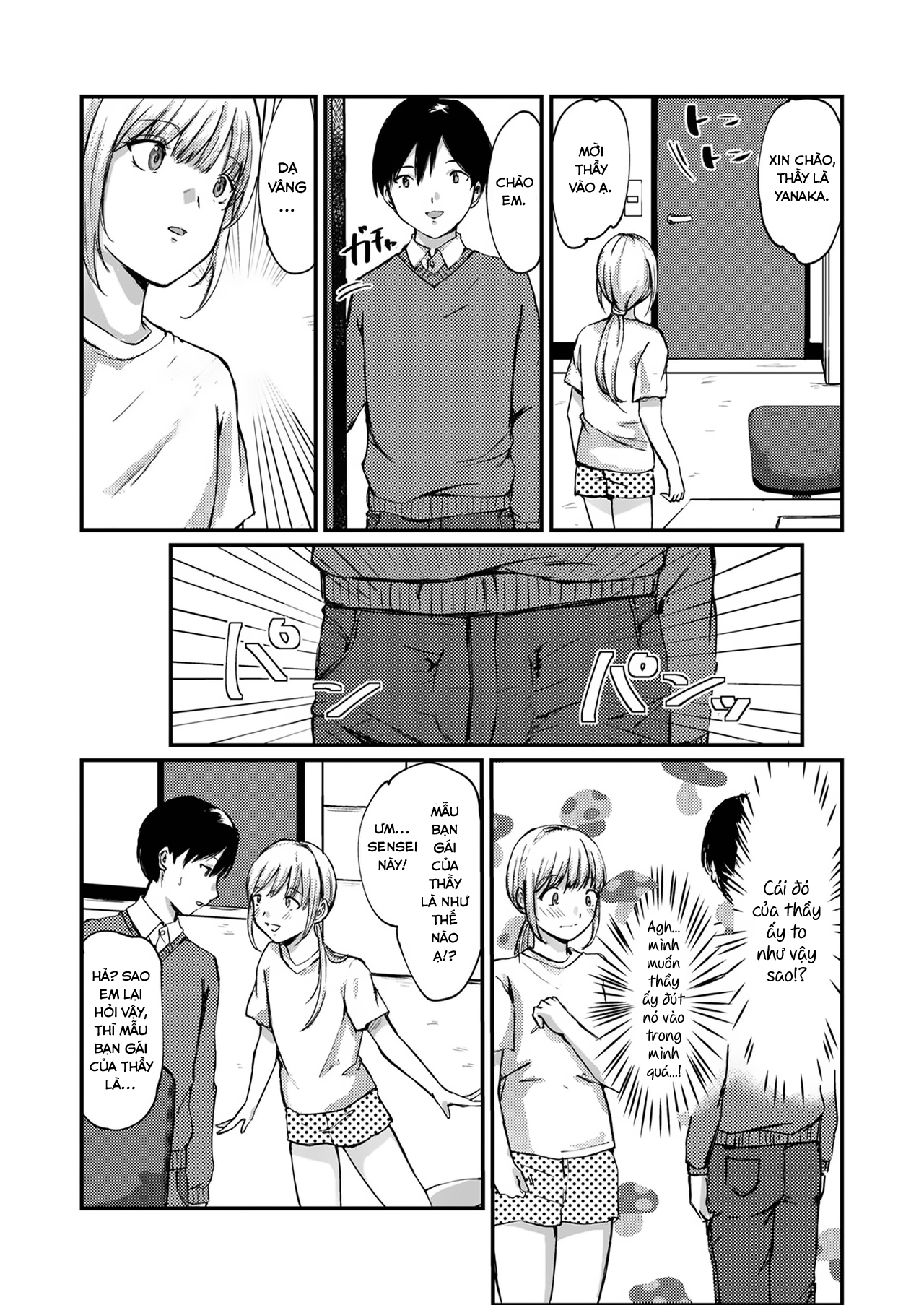 Đọc truyện hentai Katei Kyoushi ni Gyaku Kyouiku - Oneshot