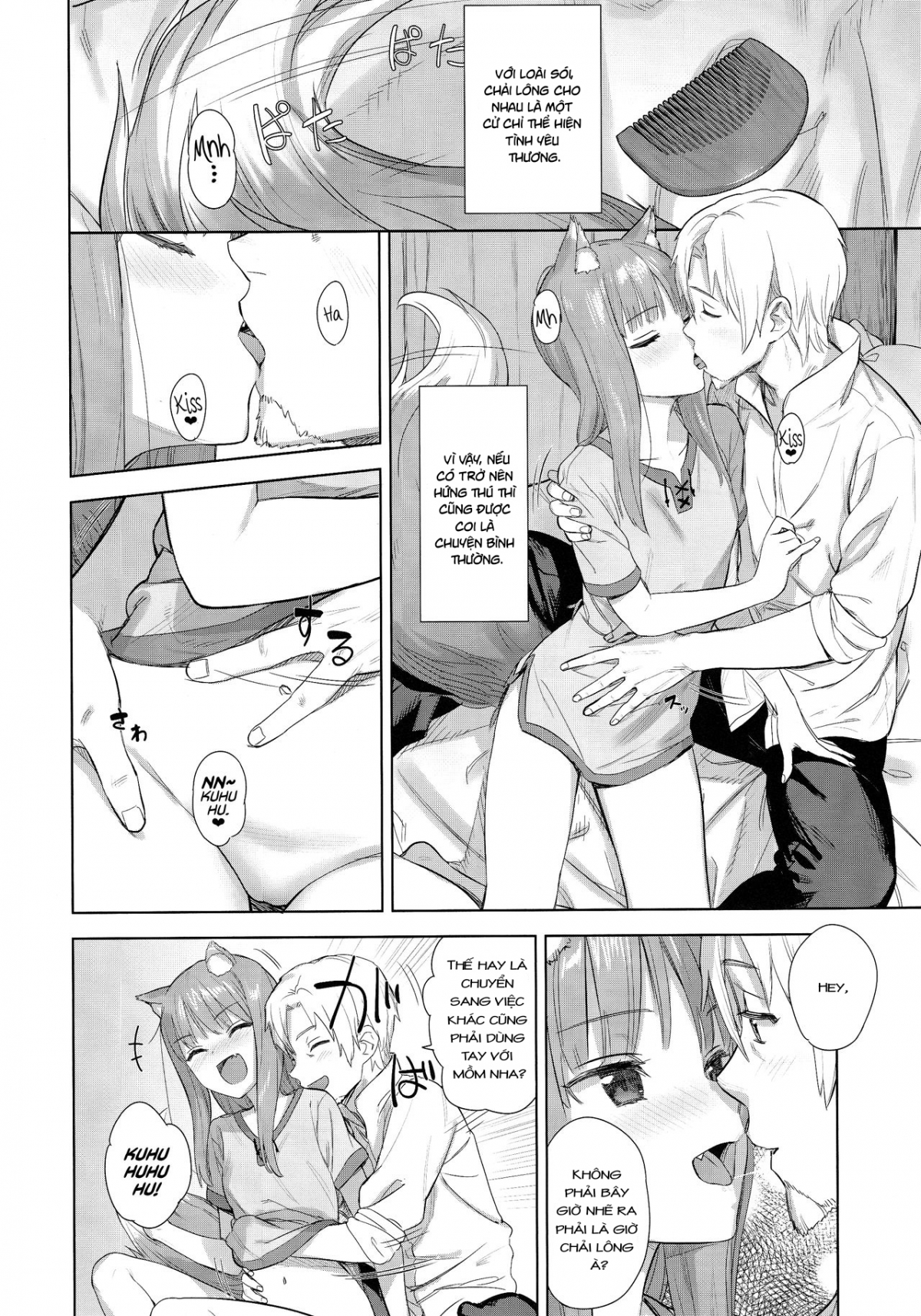 Đọc truyện hentai Kết Hôn Với Em Sói Xong Làm Gì - Oneshot