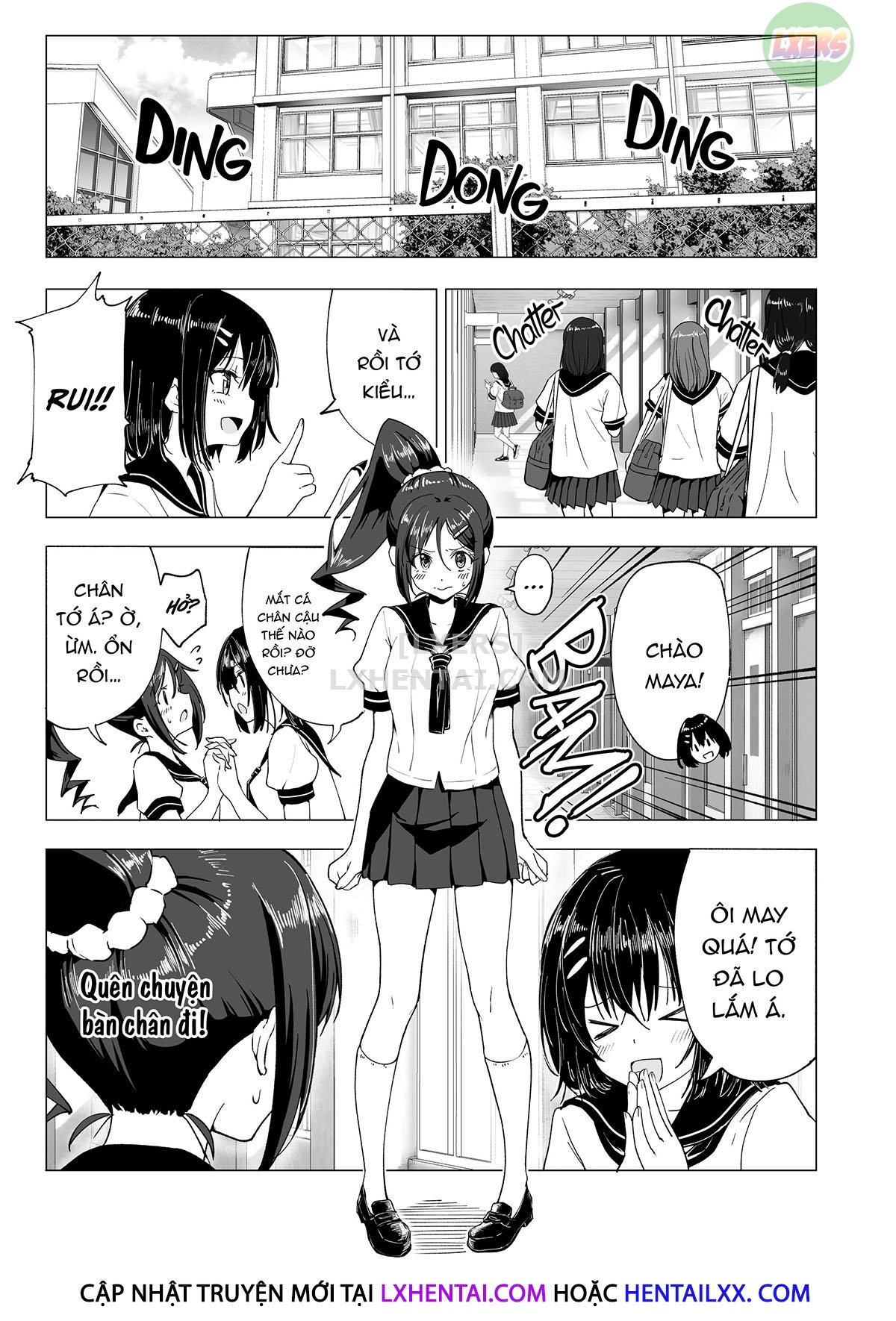 Đọc truyện hentai Cô gái bóng chuyền này đã được trải nghiệm một mát xa gợi cảm - Chap 1