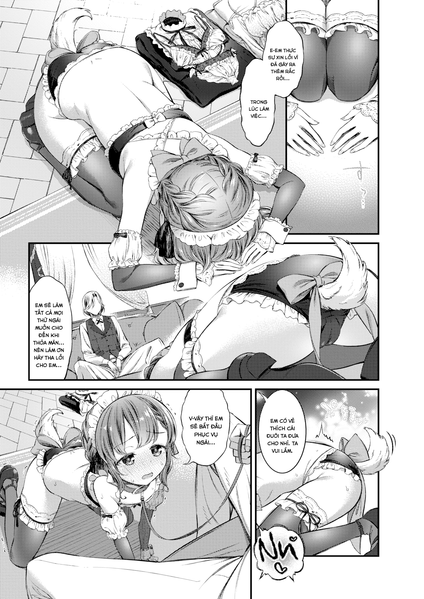 Đọc truyện hentai Công Việc Của Hầu Gái - Oneshot