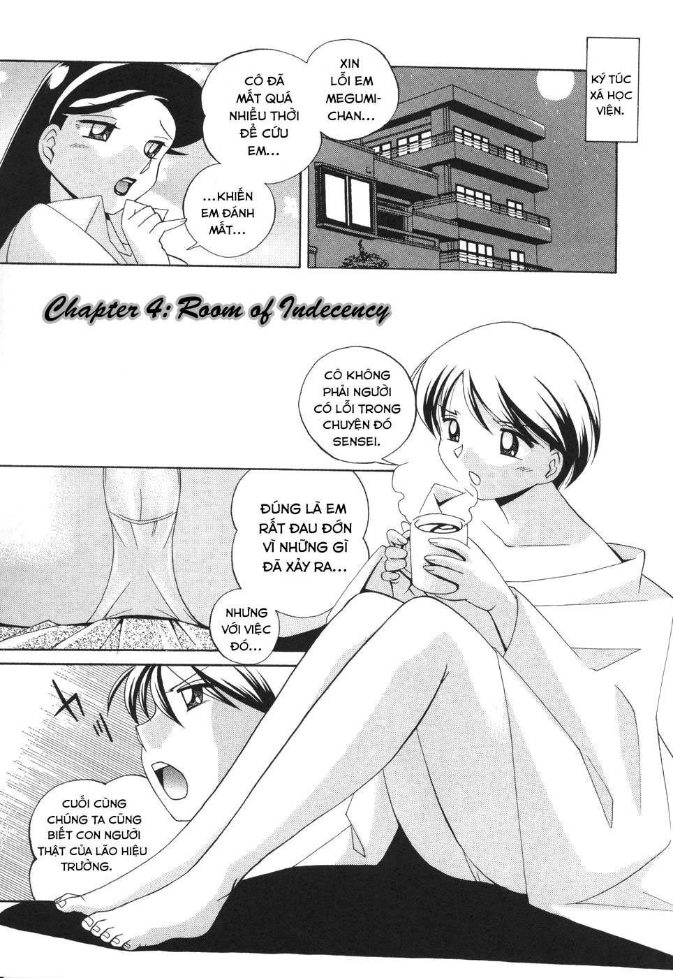 Đọc truyện hentai Sennou Gakuen - Chap 4