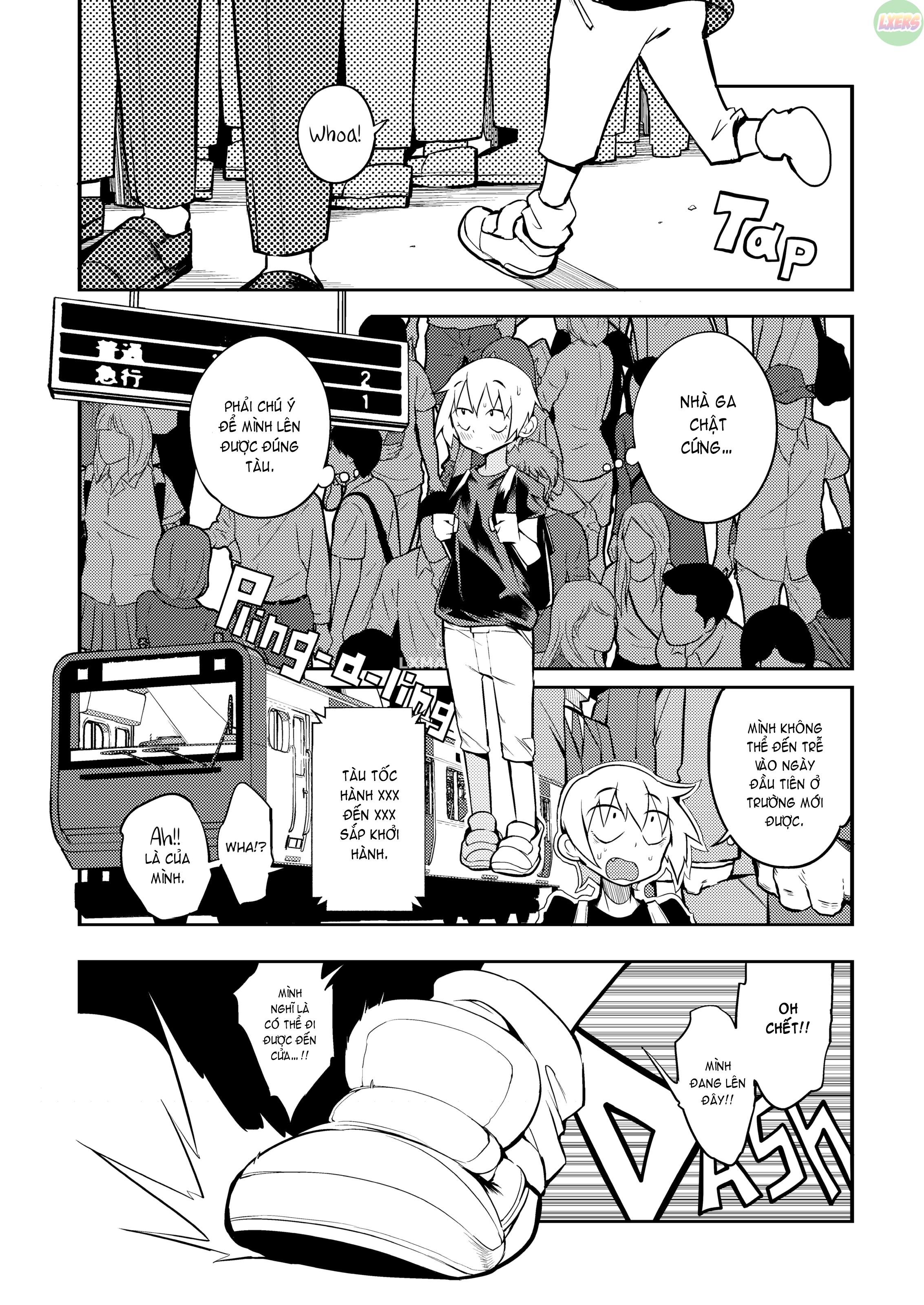 Đọc truyện hentai Tôi đã đi chuyến tàu chỉ dành cho phụ nữ - Oneshot