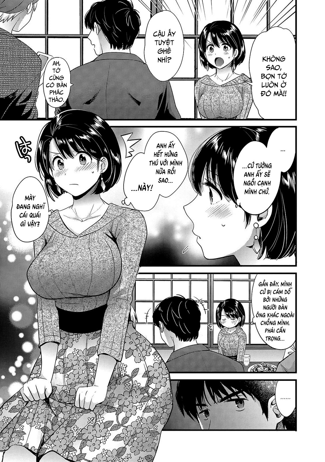 Đọc truyện hentai Hãy giữ bí mật với chồng tôi nha! - Chap 3