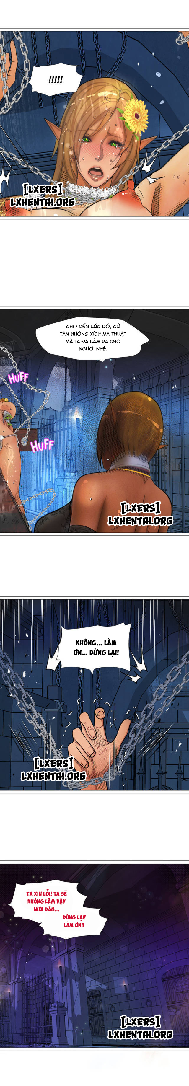 Đọc truyện hentai Nữ Hoàng Dark Elf Và Nô Lệ Orc - Chap 20