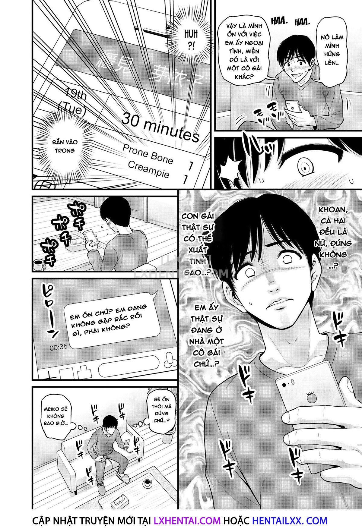 Đọc truyện hentai Mimamori Moto Bitch - Oneshot