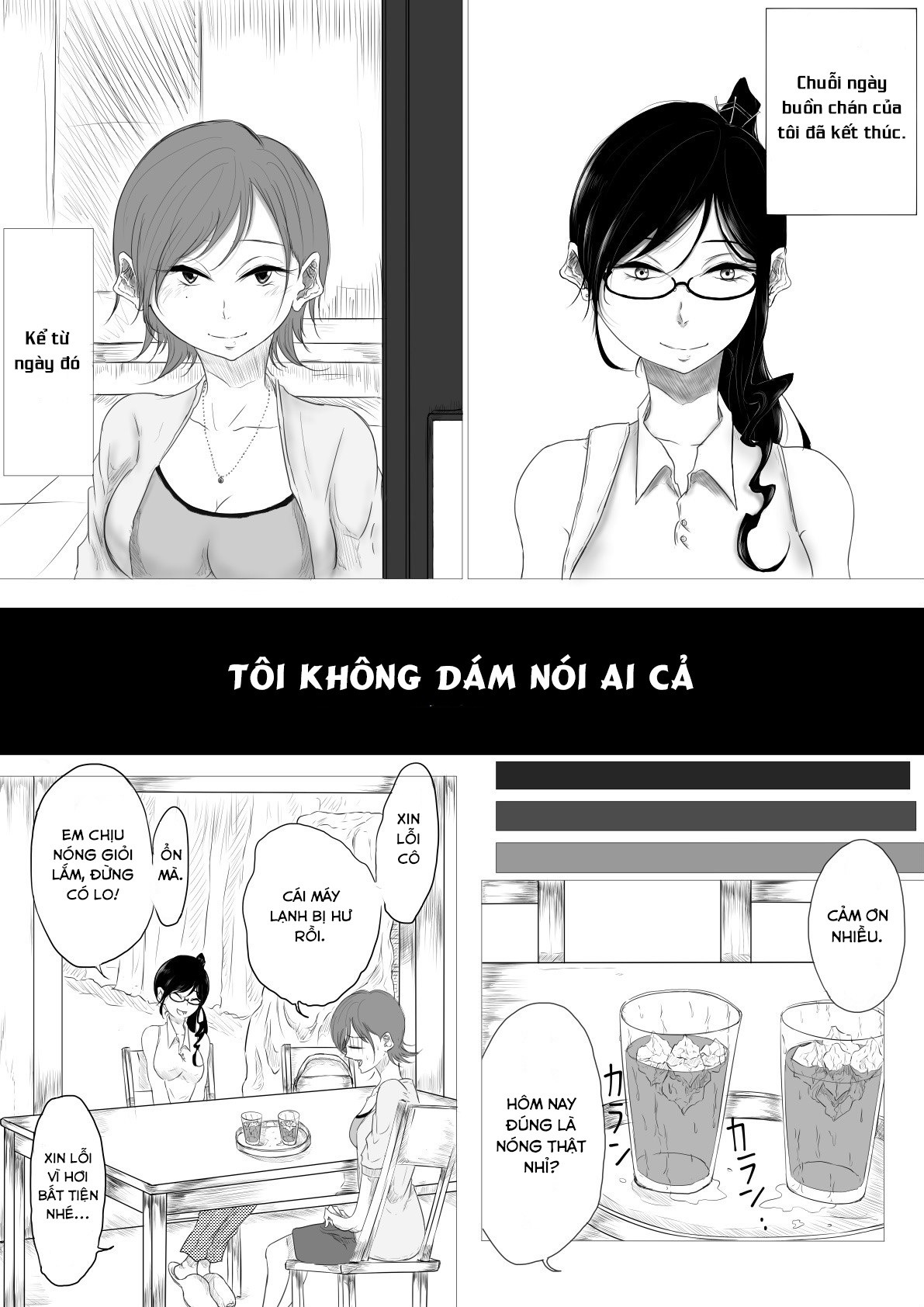 Đọc truyện hentai Bí mật không nói được - Oneshot