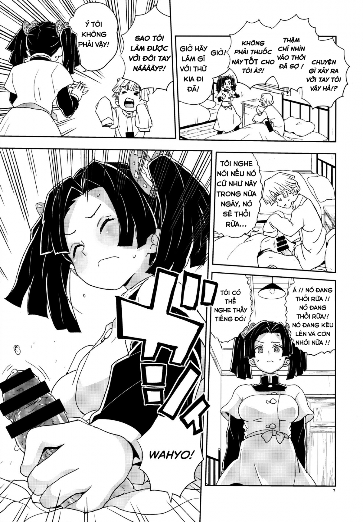 Đọc truyện hentai Cảm ơn Kanzaki Aoi-chan vì luôn chăm sóc tôi một cách ấm áp... [Kimetsu no Yaiba] - Oneshot