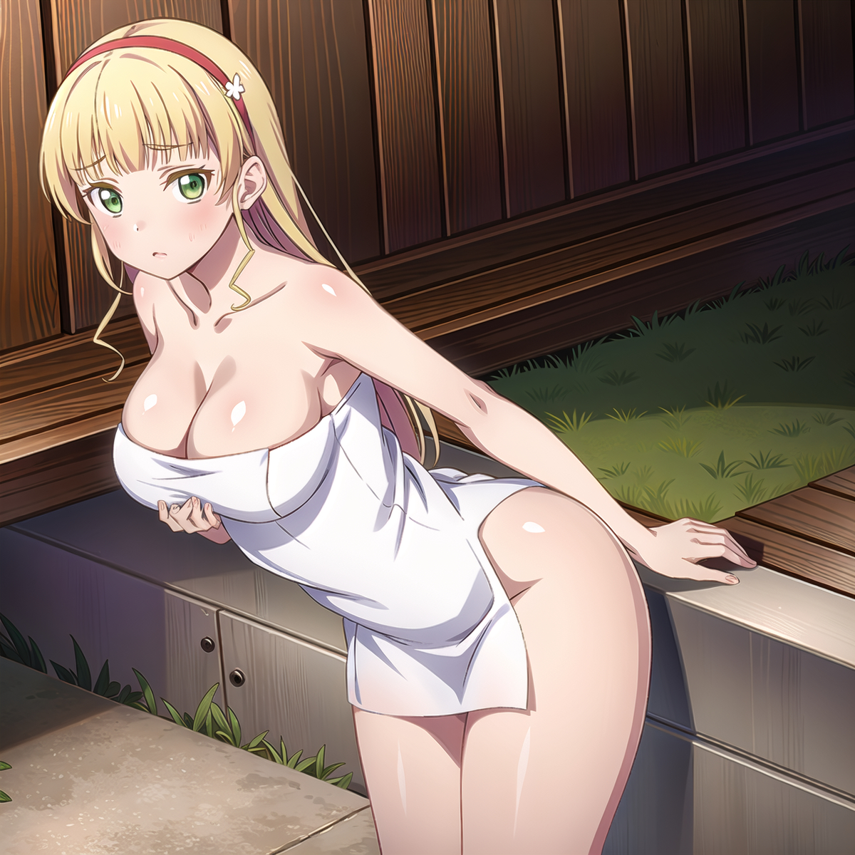 Đọc truyện hentai Tuyển tập Albums Art hentai - Chap 188 - Sumire | Towel
