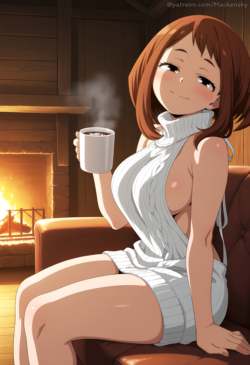 Đọc truyện hentai Tuyển tập Albums Art hentai - Chap 756 - Seggs // Ochako Uraraka